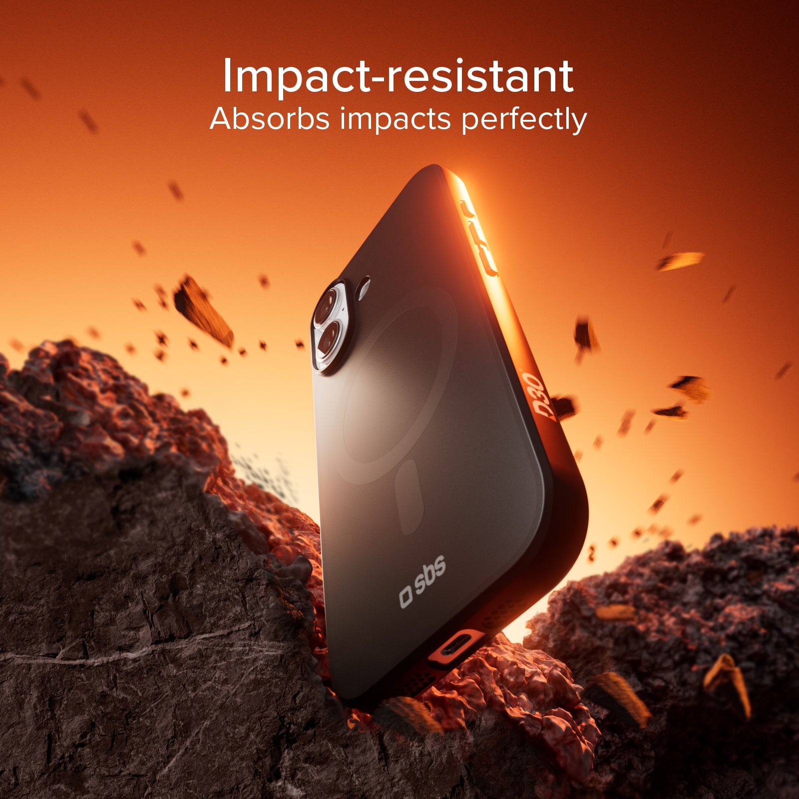 Funda para iPhone 17 con tecnología D3O