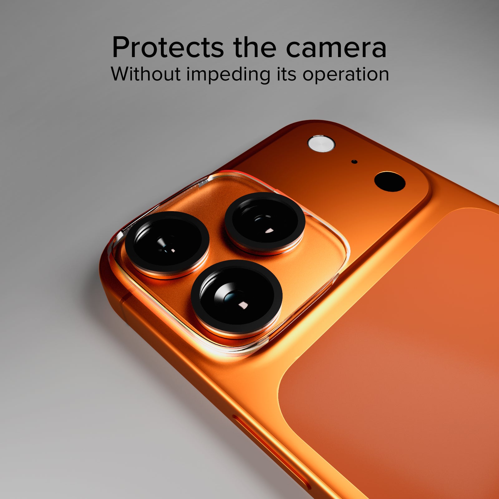 Vitre pour appareil photo d'iPhone 17 Pro Max, avec matériau D3O