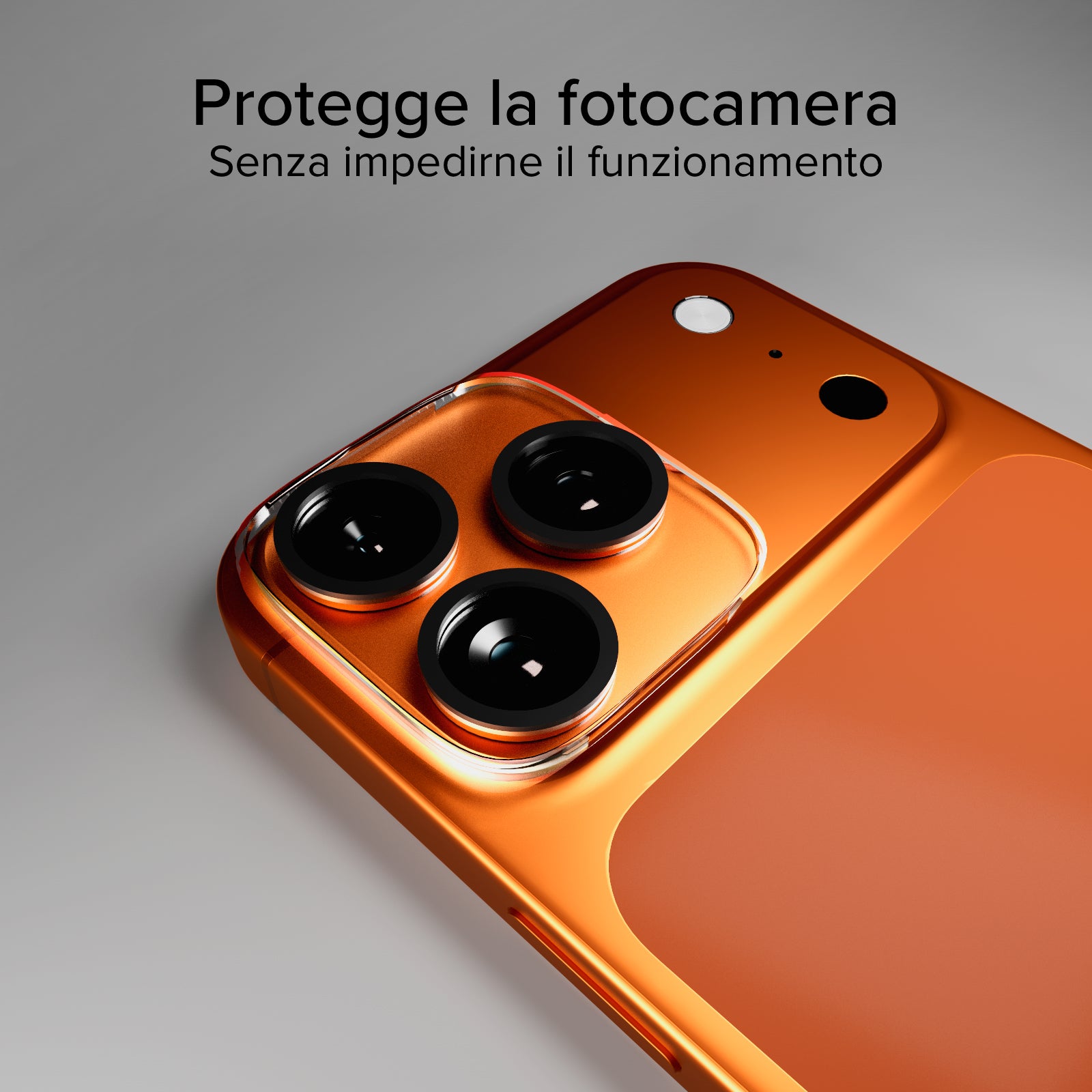 Vitre pour appareil photo d'iPhone 17 Pro Max, avec matériau D3O