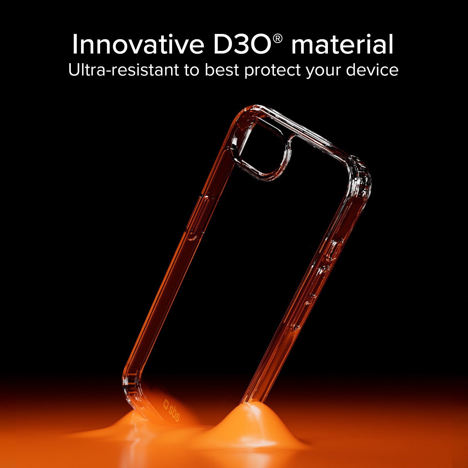 Extrem widerstandsfähiges Cover für iPhone 16e mit D3O-Technologie