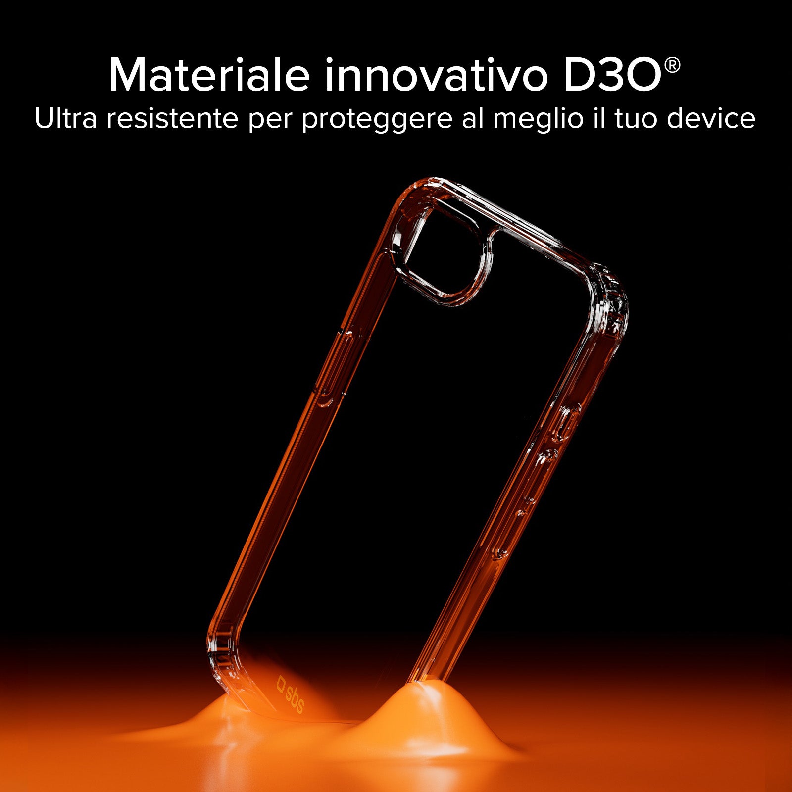 Extrem widerstandsfähiges Cover für iPhone 16e mit D3O-Technologie