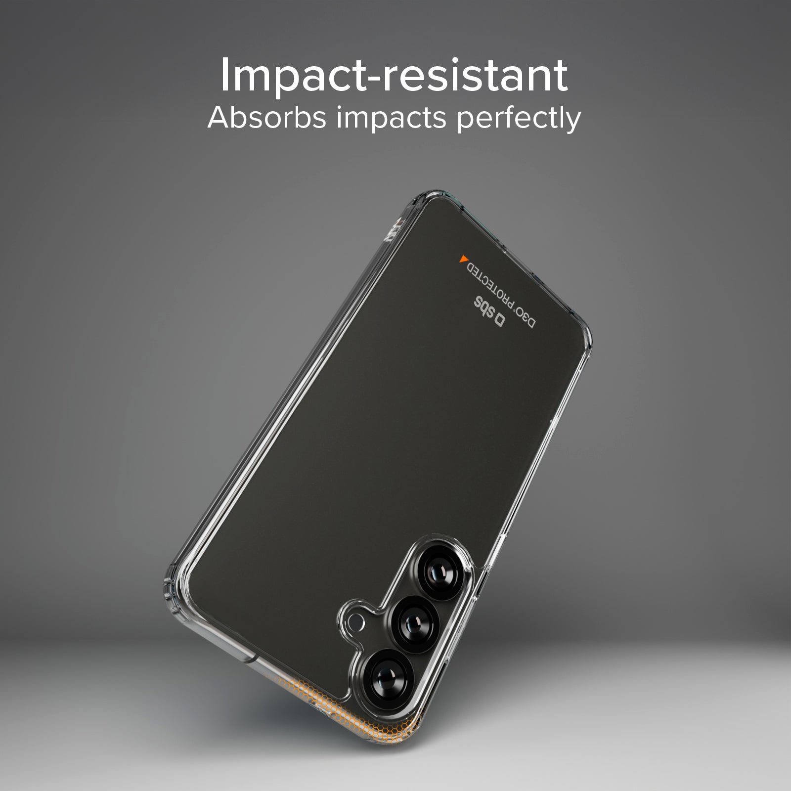 Ultra-strong case for Samsung Galaxy S24+ with D3O technology