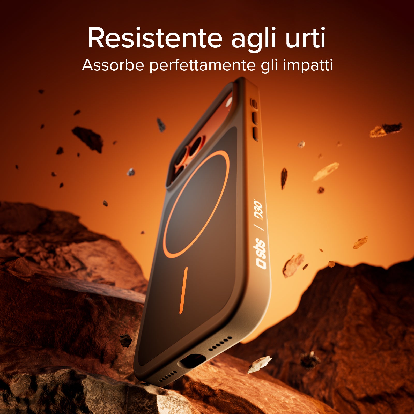 Cover Core compatibile MagSafe per iPhone 17 Pro con protezione D3O antiurto