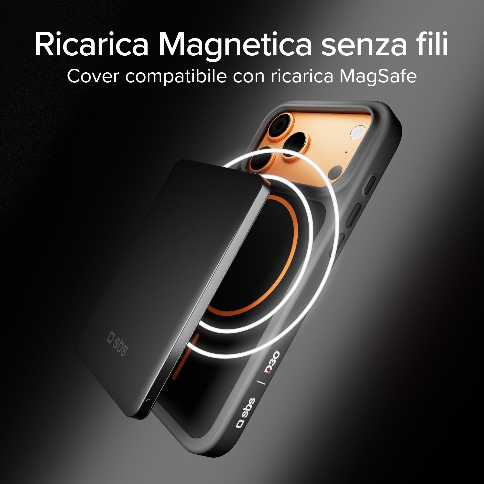 Funda Core compatible con MagSafe para iPhone 17 Pro Max con protección D3O antigolpes