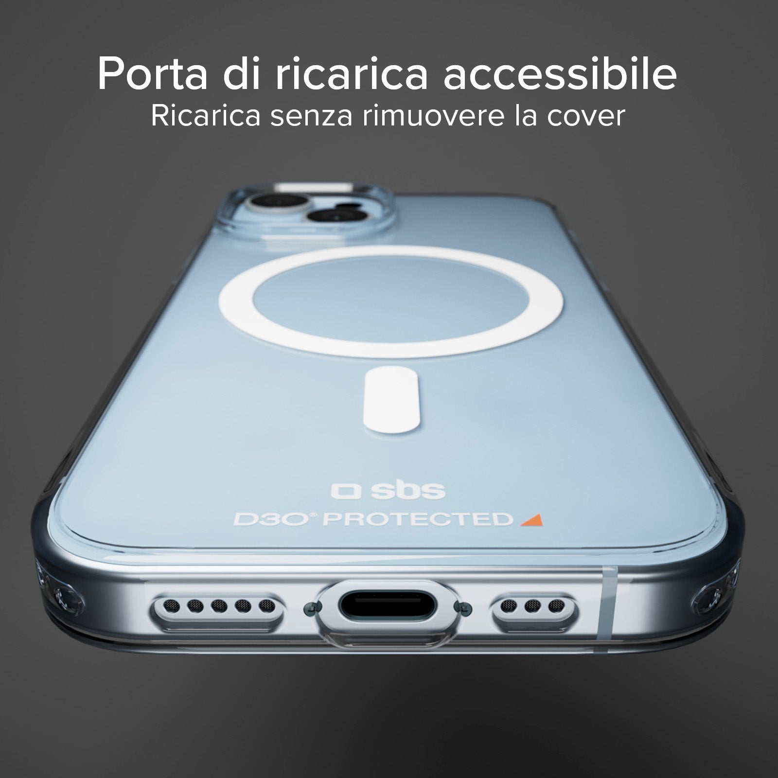 Cover ultraresistente per iPhone 14/13 con tecnologia D3O