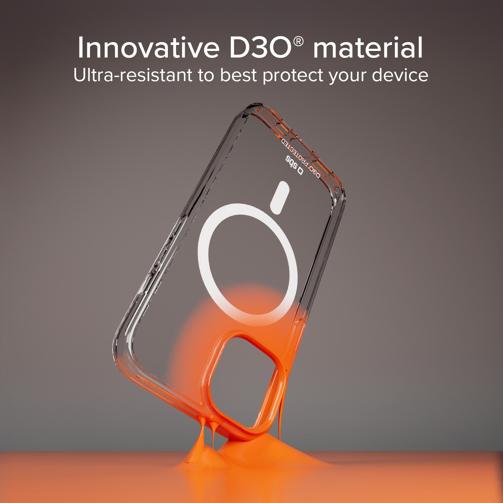 Ultra-strong case for iPhone 15 with D3O technology