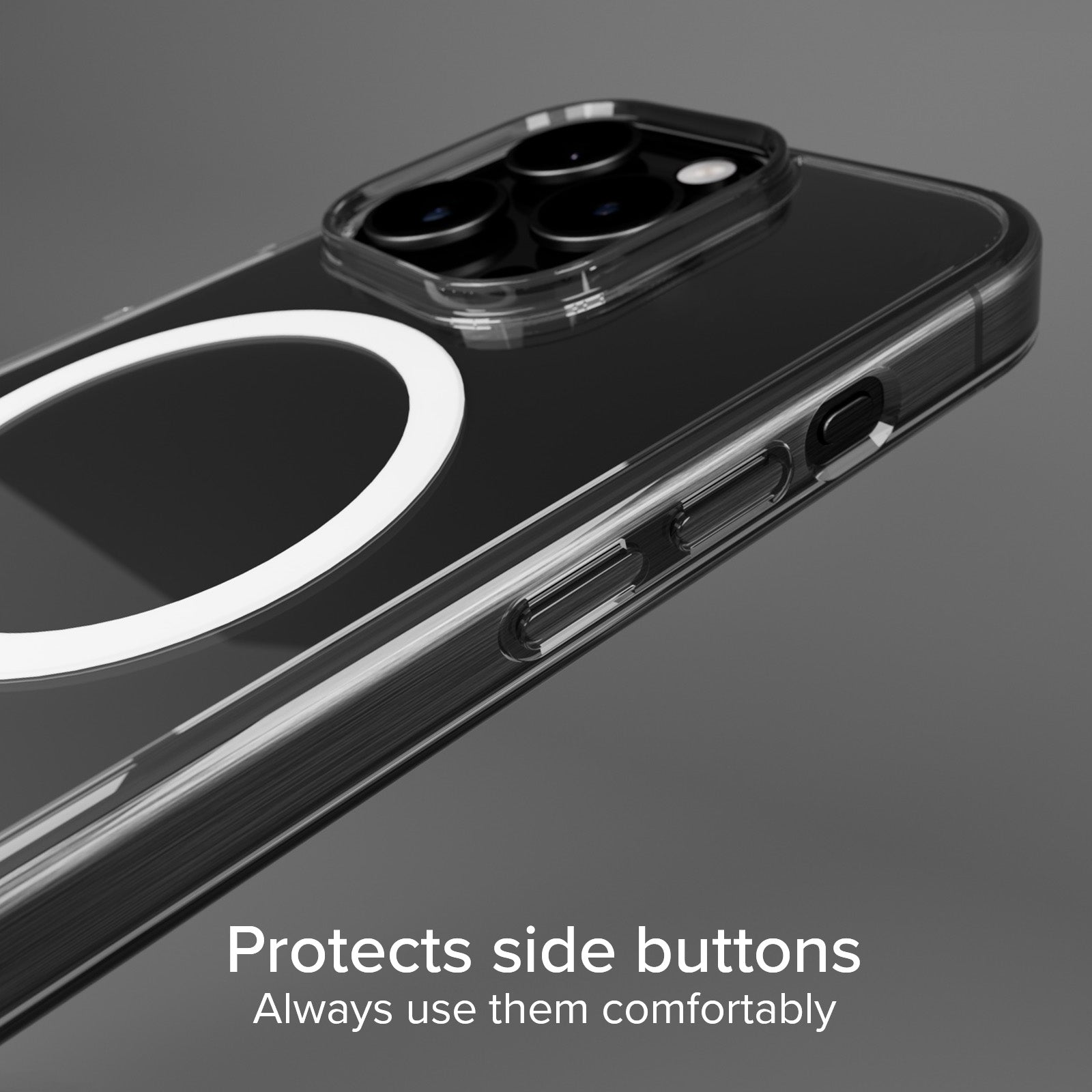 Cover ultraresistente per iPhone 15 Pro Max con tecnologia D3O