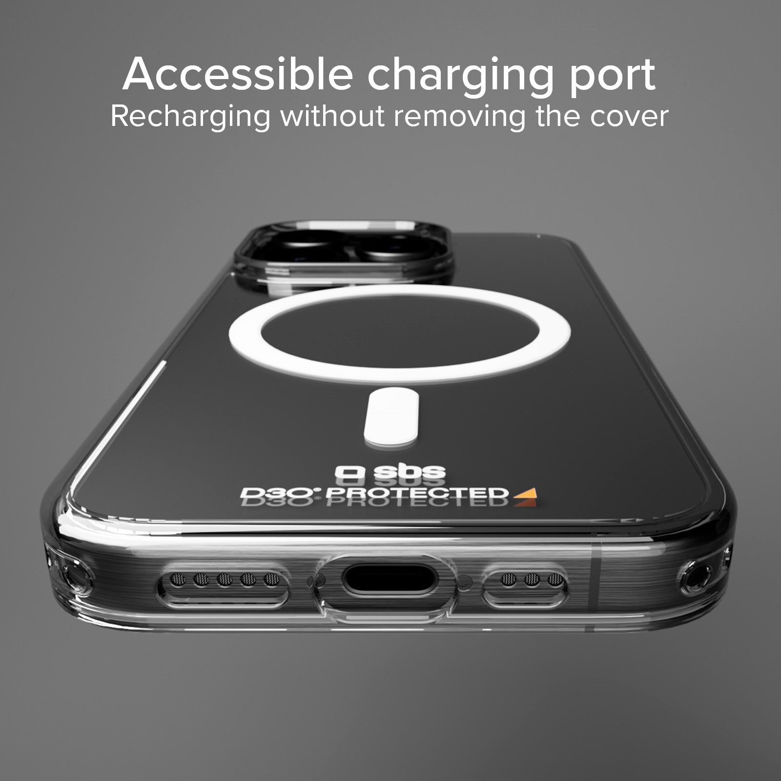 Cover ultraresistente per iPhone 15 Pro Max con tecnologia D3O
