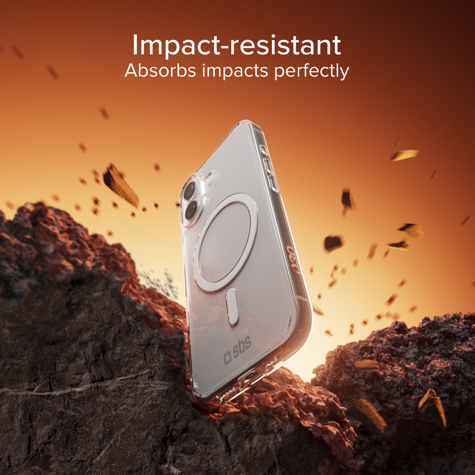 Cover ultraresistente per iPhone 17 con tecnologia D3O