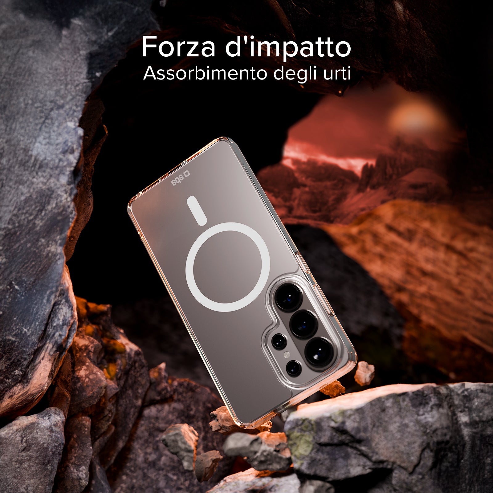 Cover ultraresistente per Samsung S26 Ultra con tecnologia D3O