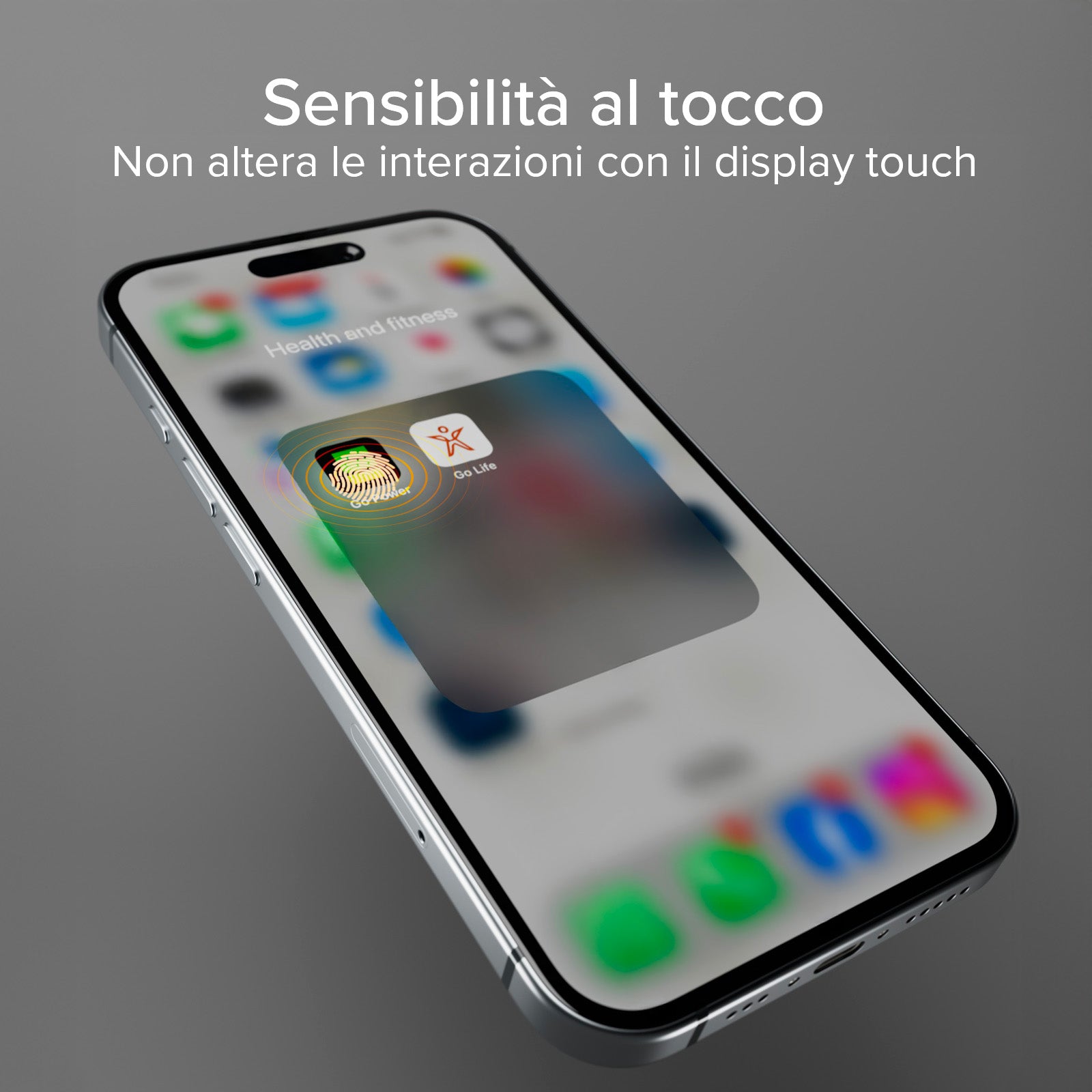 Ultra-strong screen protector for iPhone 16 Pro Max with D3O technology