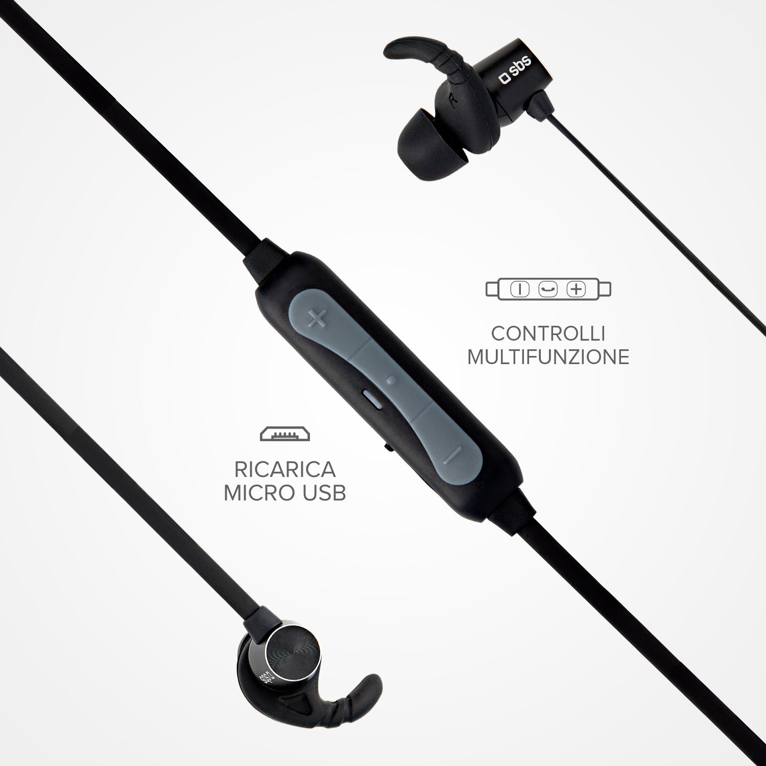 Auricolari wireless Multipoint magnetici BT501