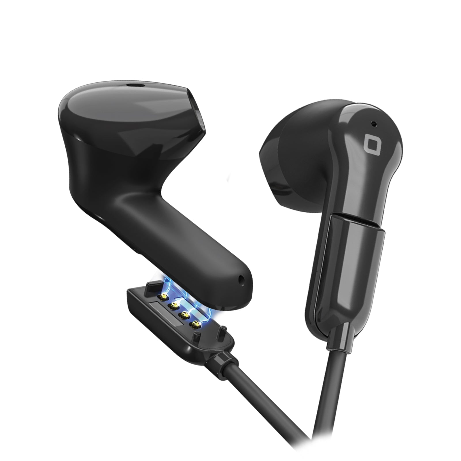 Auriculares inalámbricos y con cable USB-C 2 en 1 de modo dual, micrófono ENC y 4 horas de autonomía