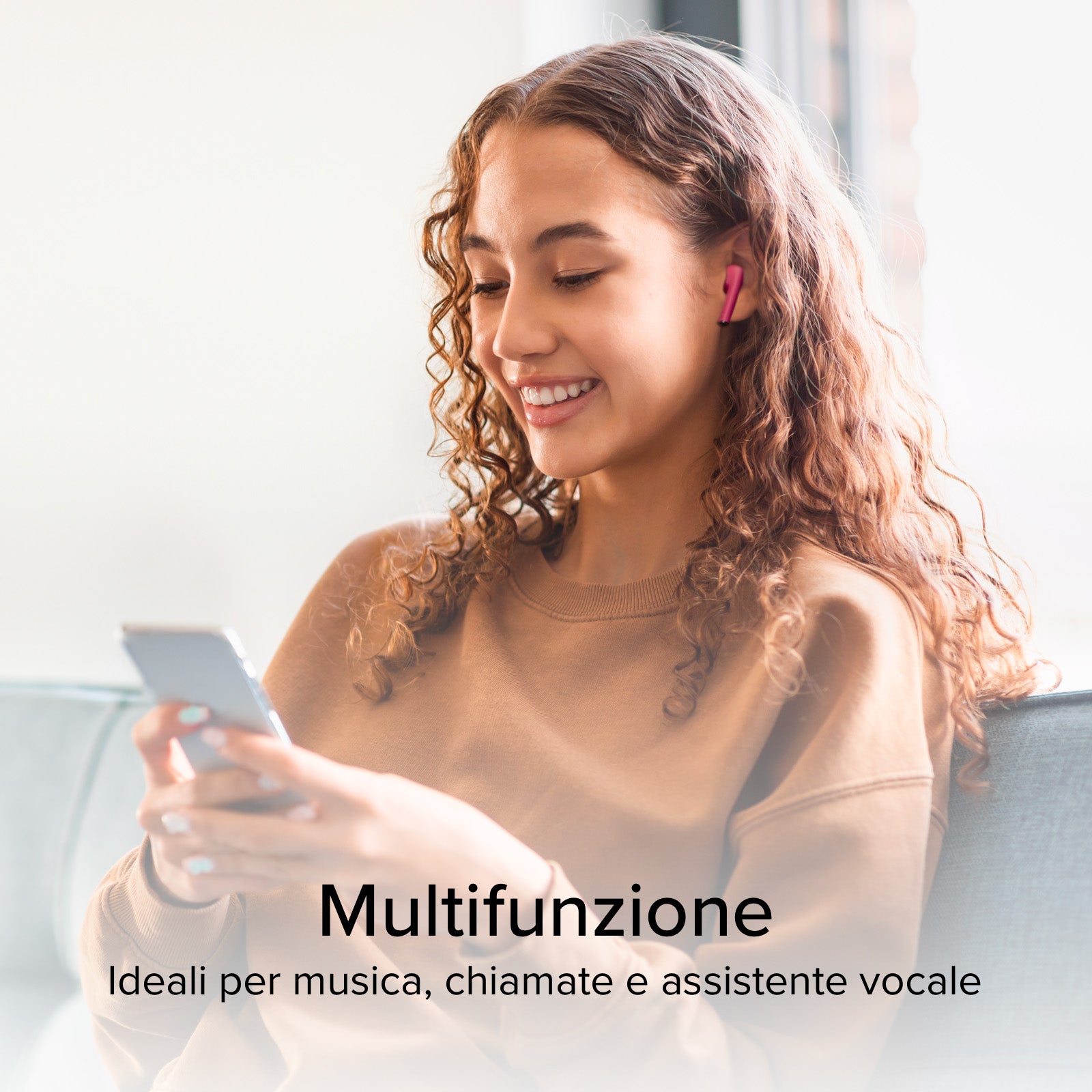 TWS One Color– auricolari wireless con tecnologia True Wireless Stereo