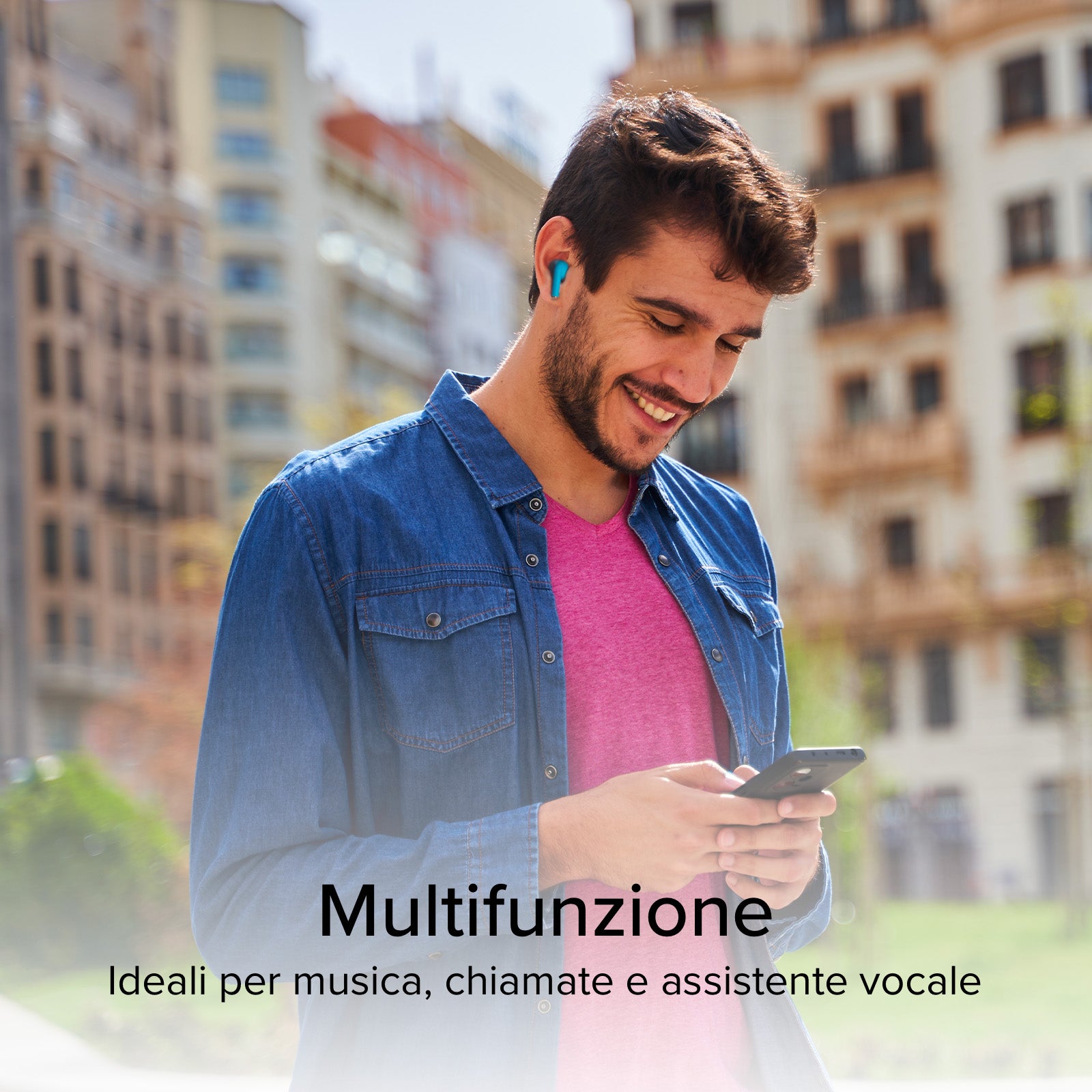 Auricolari TWS semi in-ear