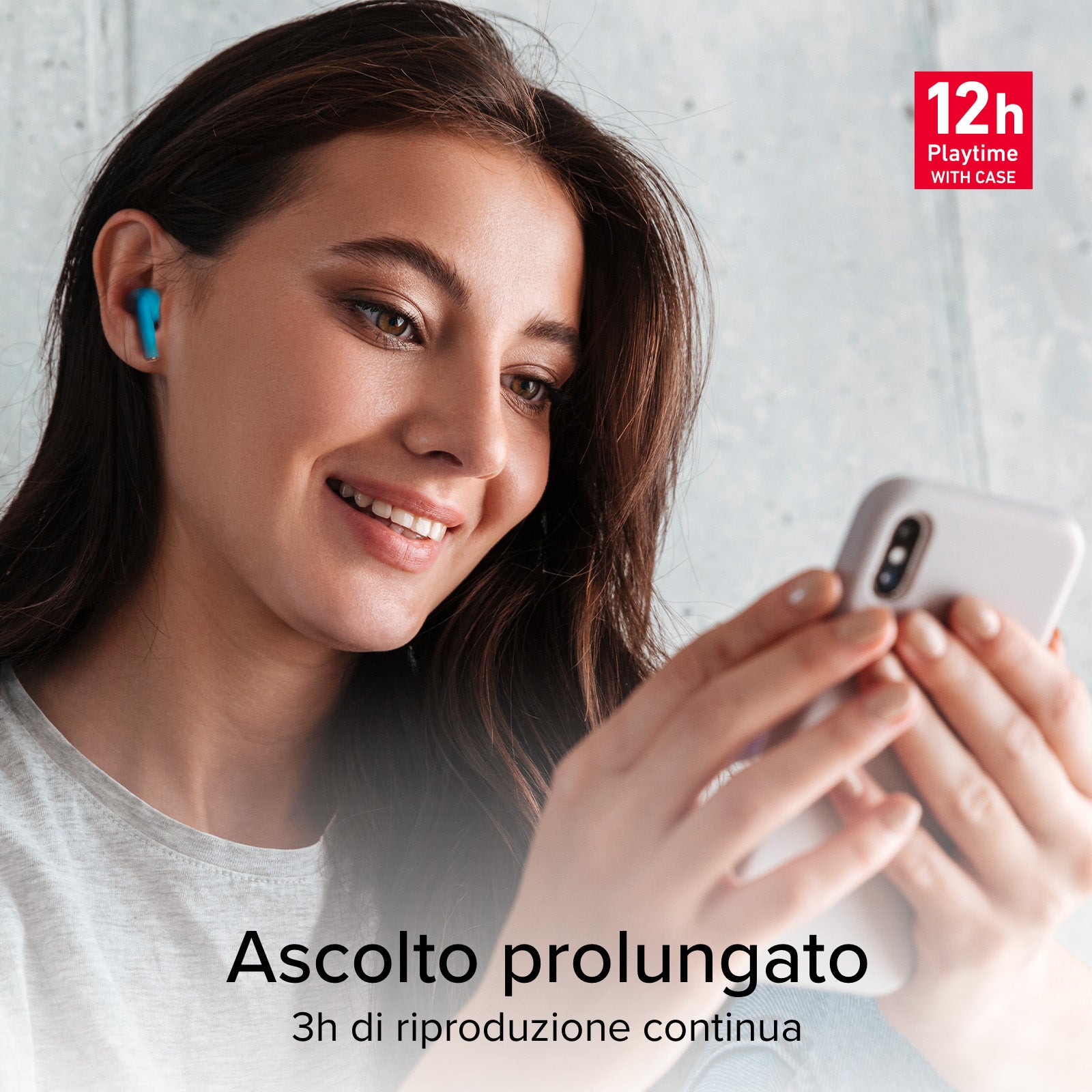 Auricolari TWS semi in-ear