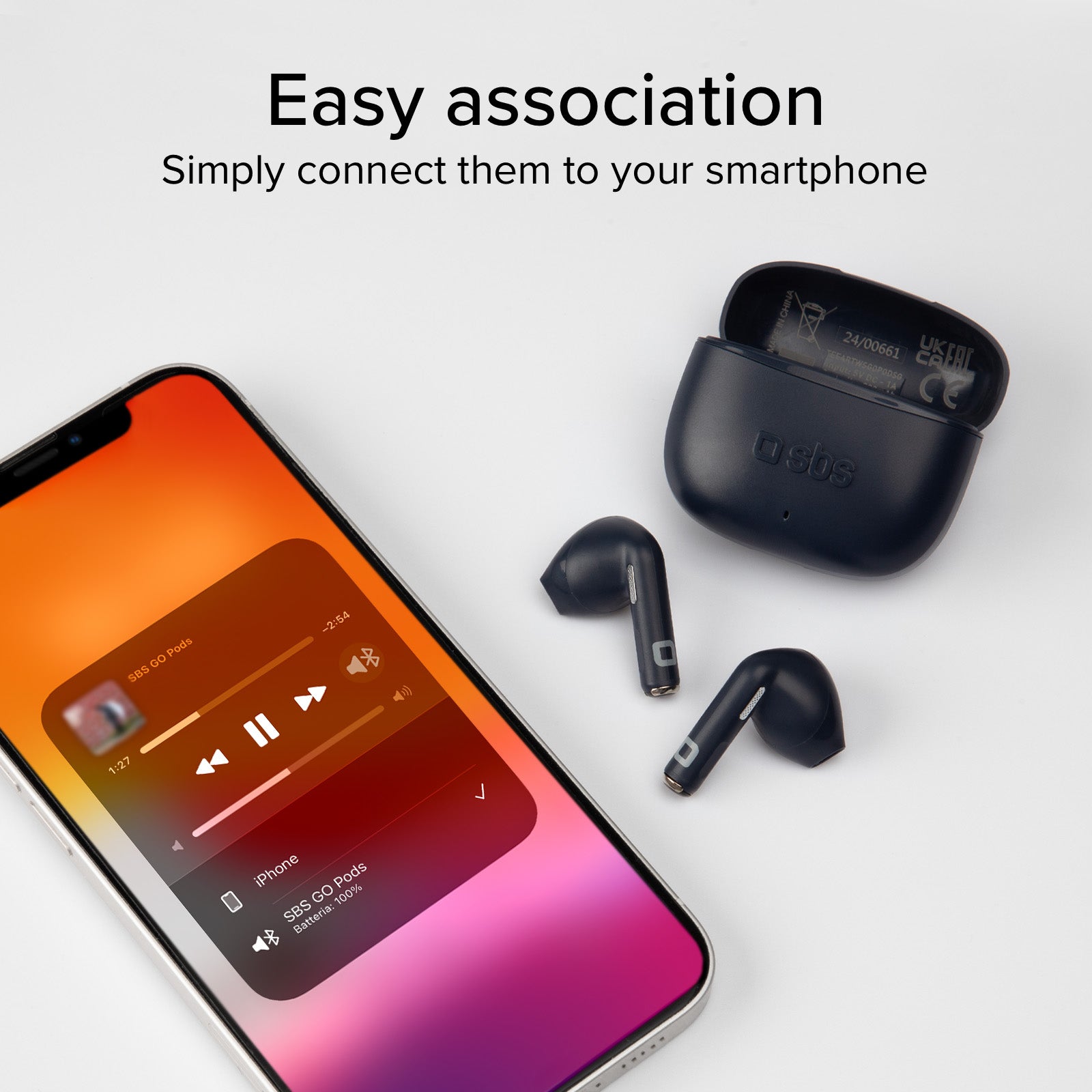 Auricolari TWS semi in-ear