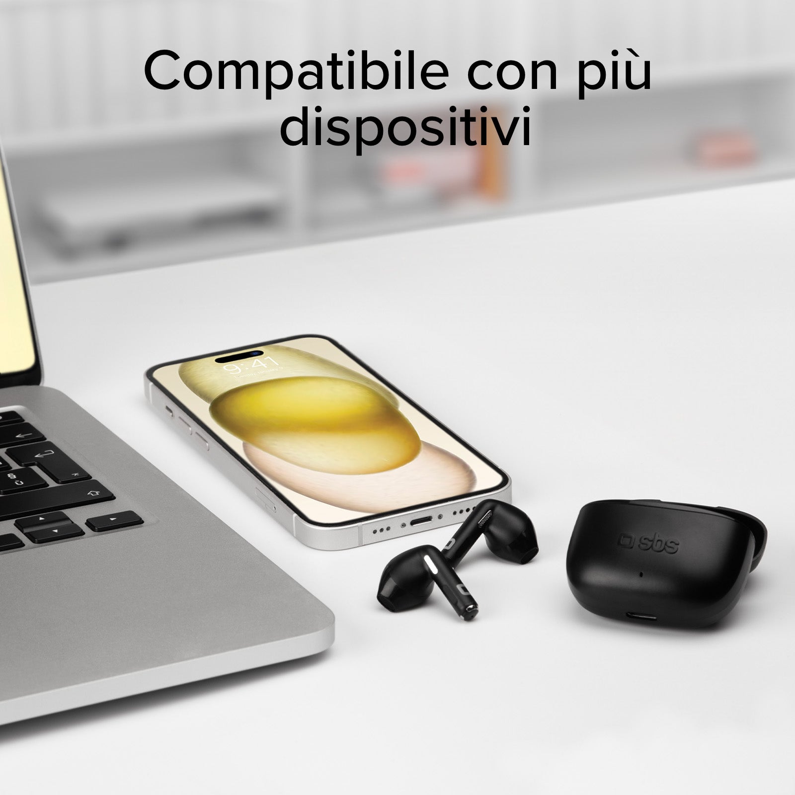 Auricolari TWS semi in-ear