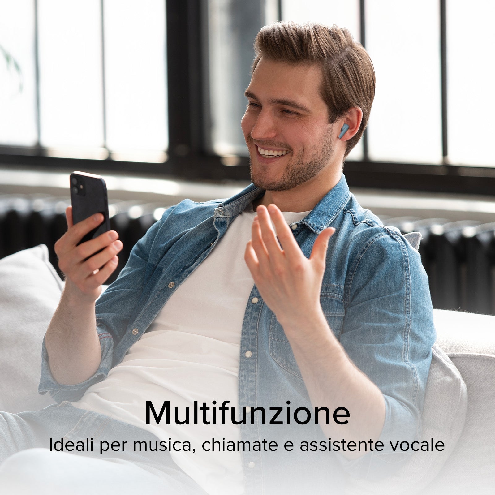 Auricolari TWS semi in-ear