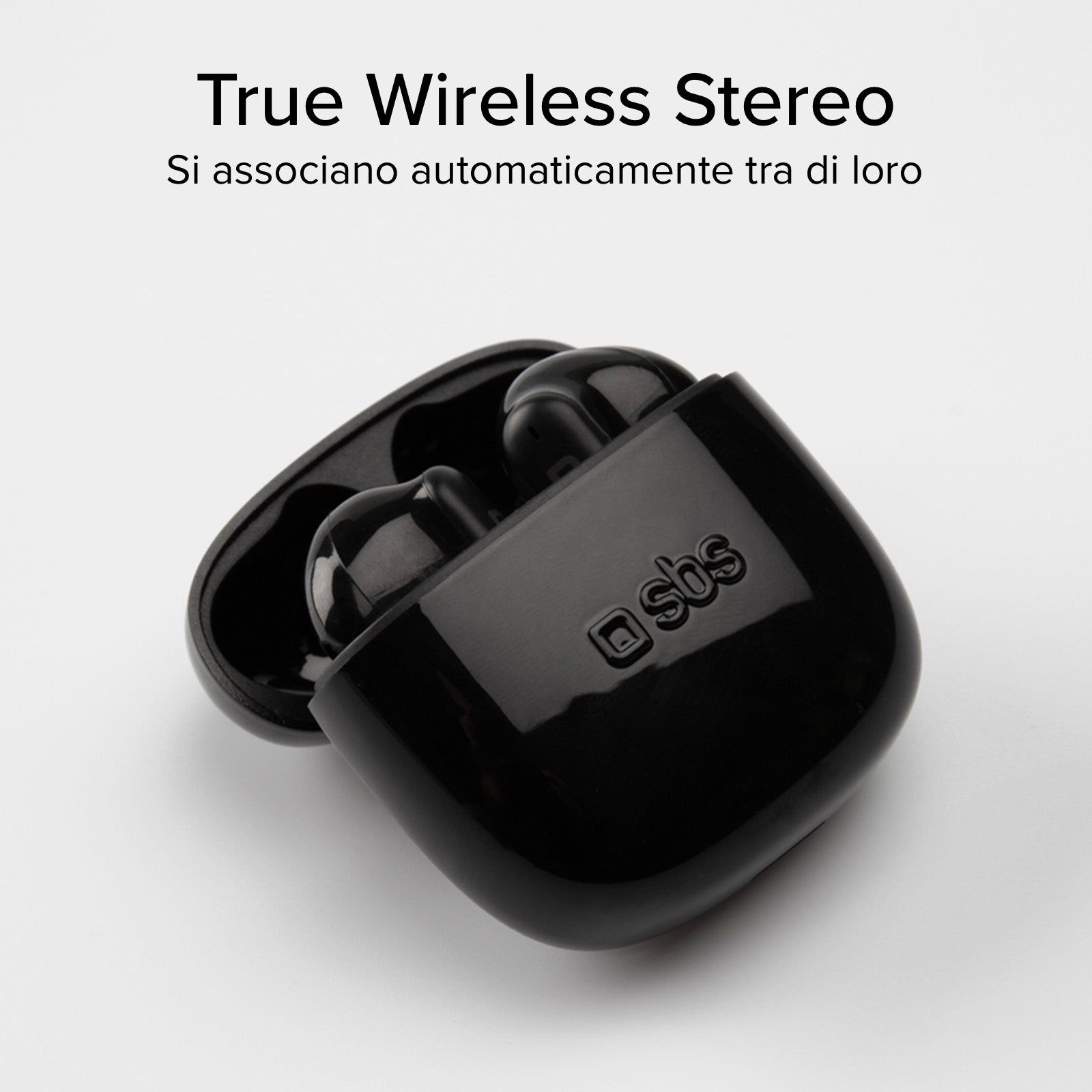 Auricolari TWS con custodia di ricarica e microfono HD