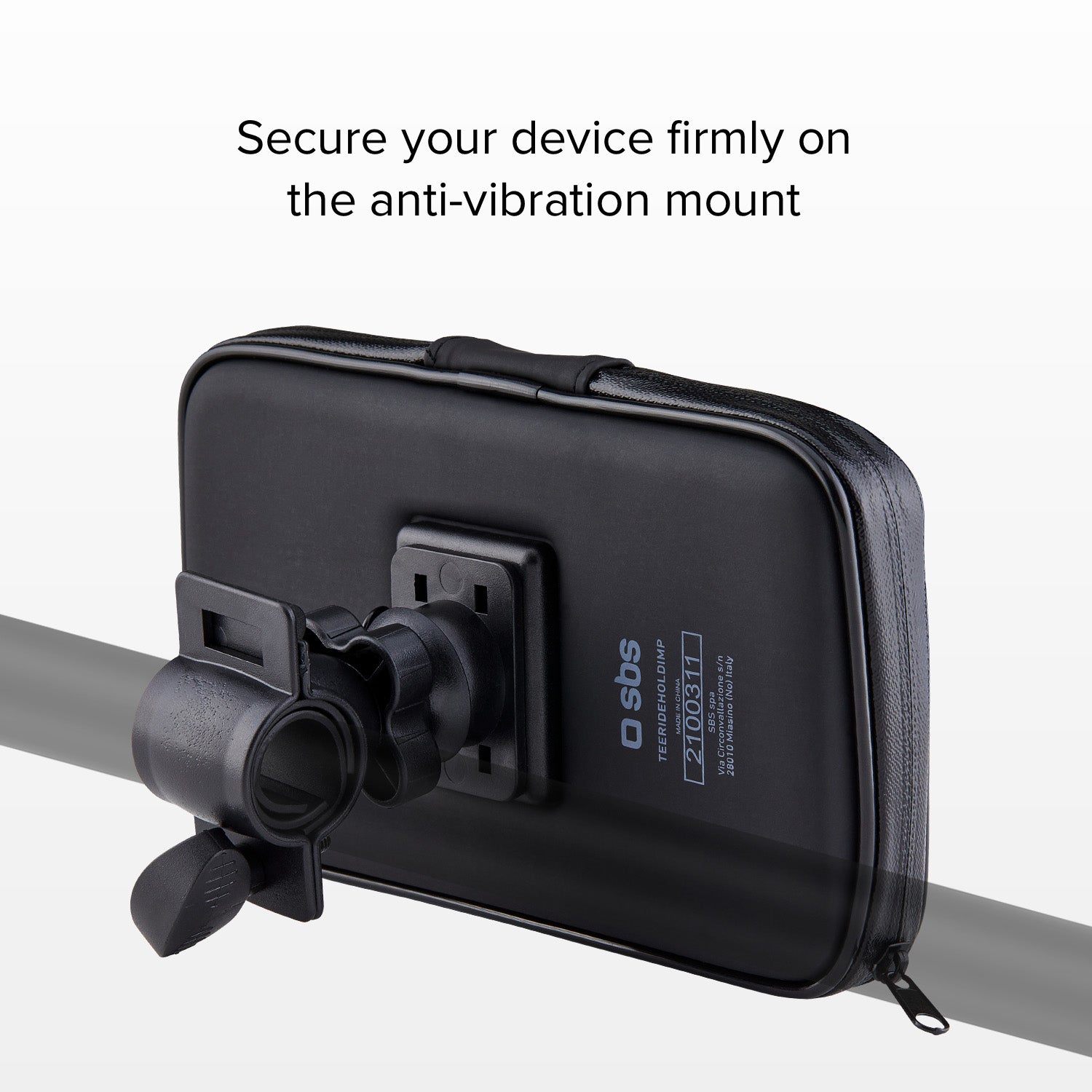 Support de téléphone portable pour vélo et trottinette résistant à la pluie
