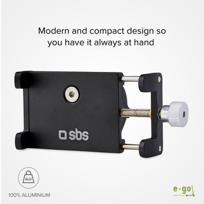 Support de téléphone portable en aluminium pour vélo et trottinette électrique