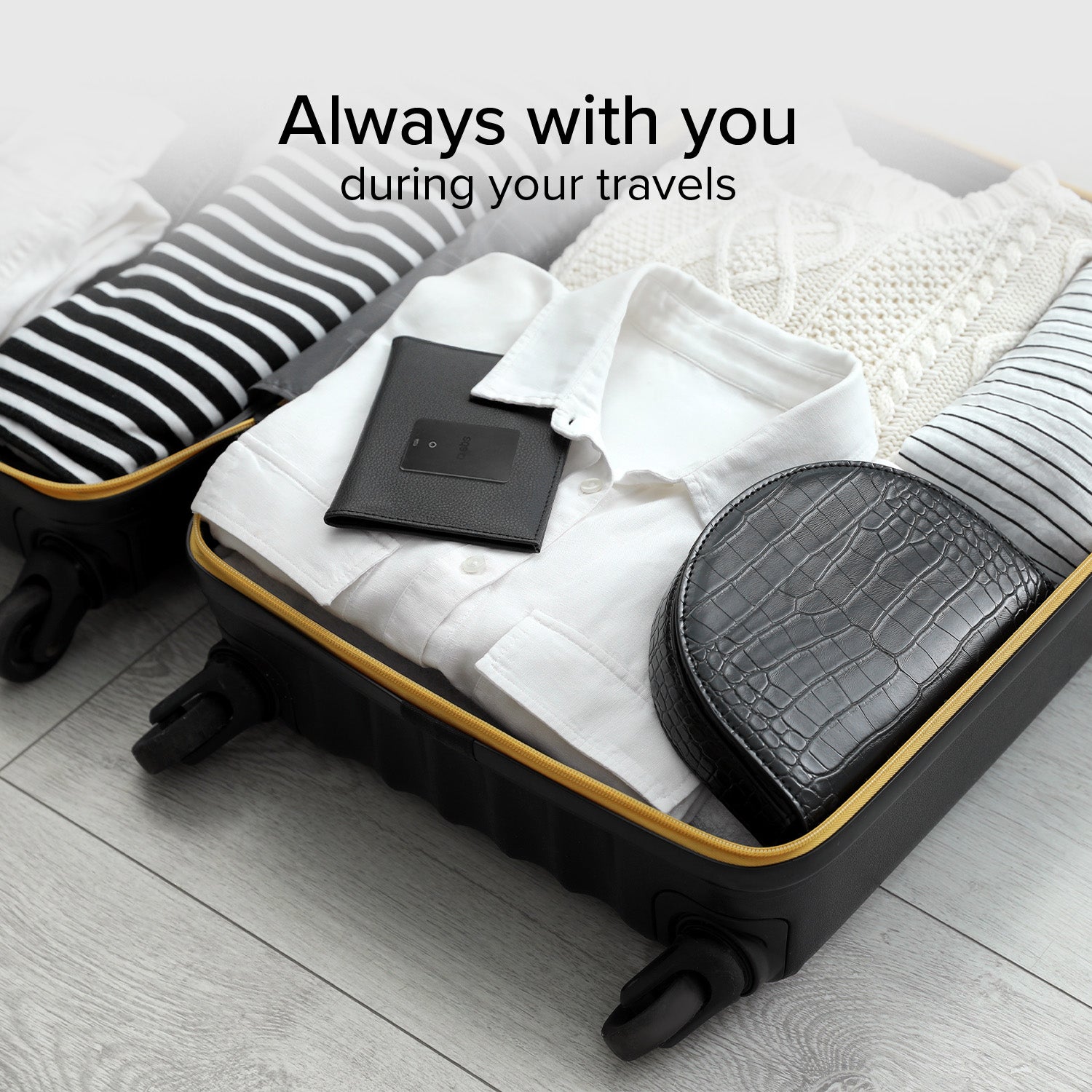 Localisateur d'objets ultra-mince compatible avec Apple Find My