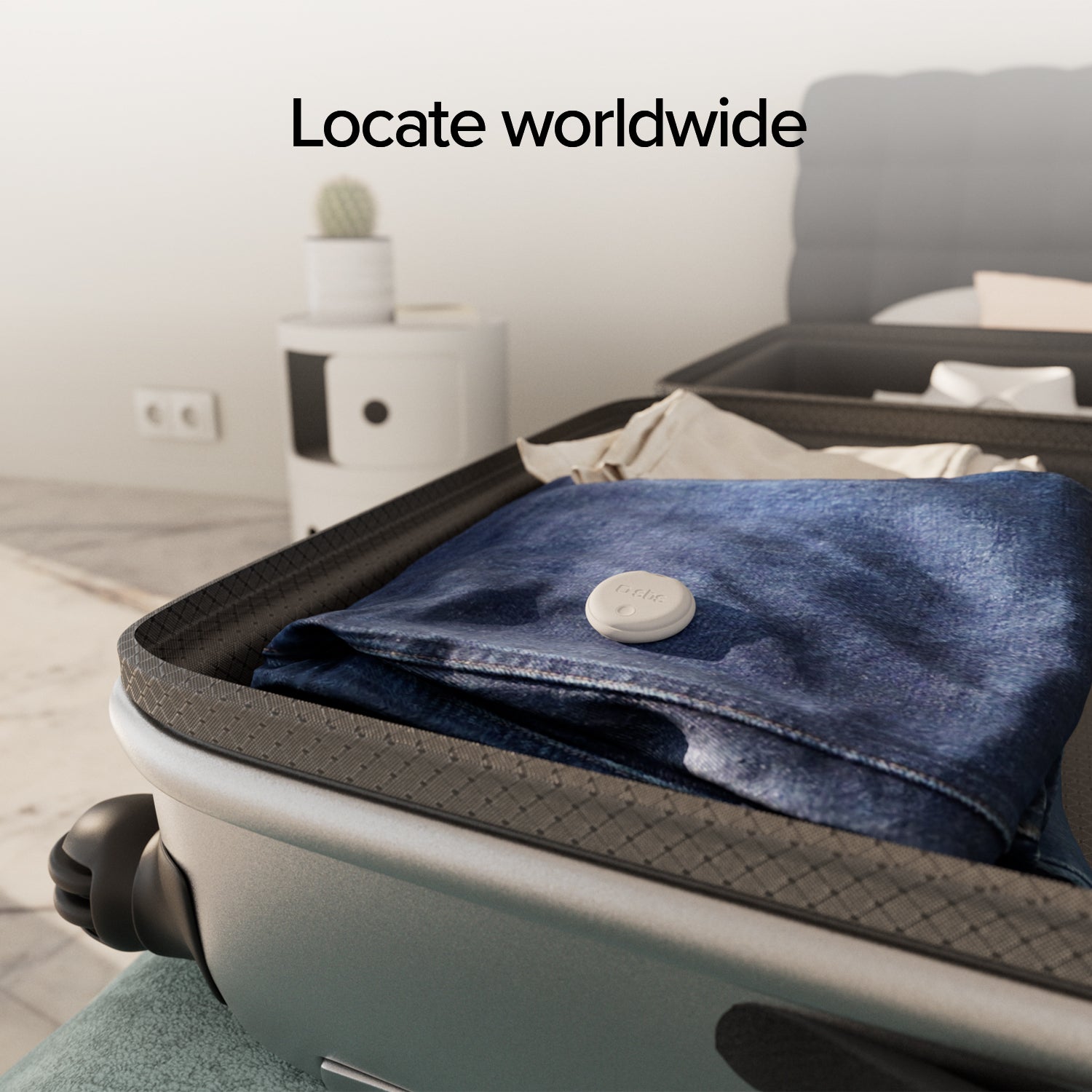 4 x Localizzatore di oggetti water resistant compatibile con Apple Find My