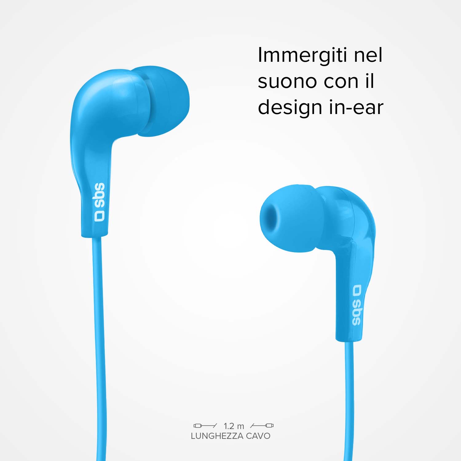 Auricolari filo stereo in-ear Studio Mix 10, jack 3,5 mm con microfono