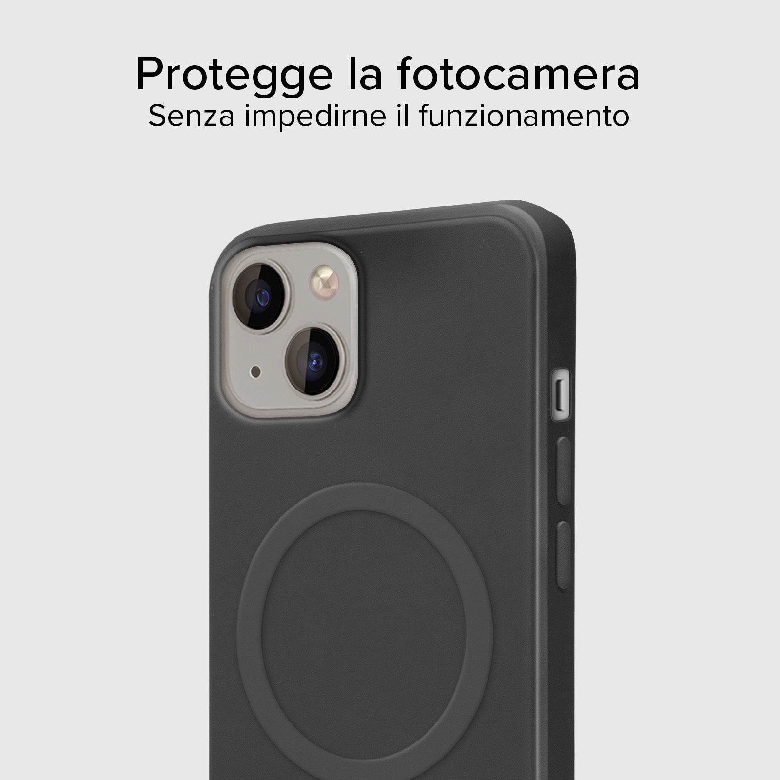Instinct Mag - cover per iPhone 15 Plus morbida e compatibile con MagSafe
