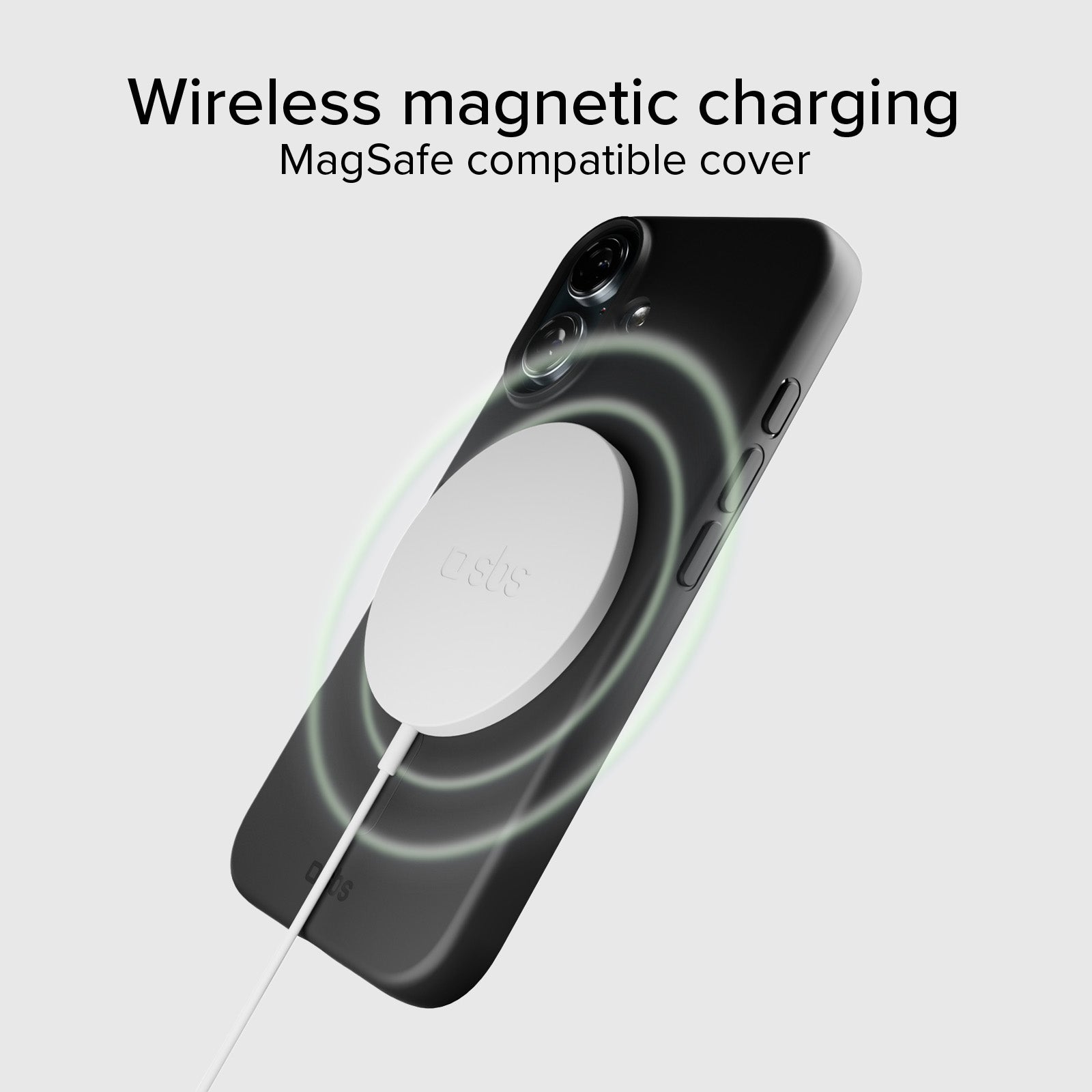Instinct Mag - cover per iPhone 16 morbida e compatibile con MagSafe