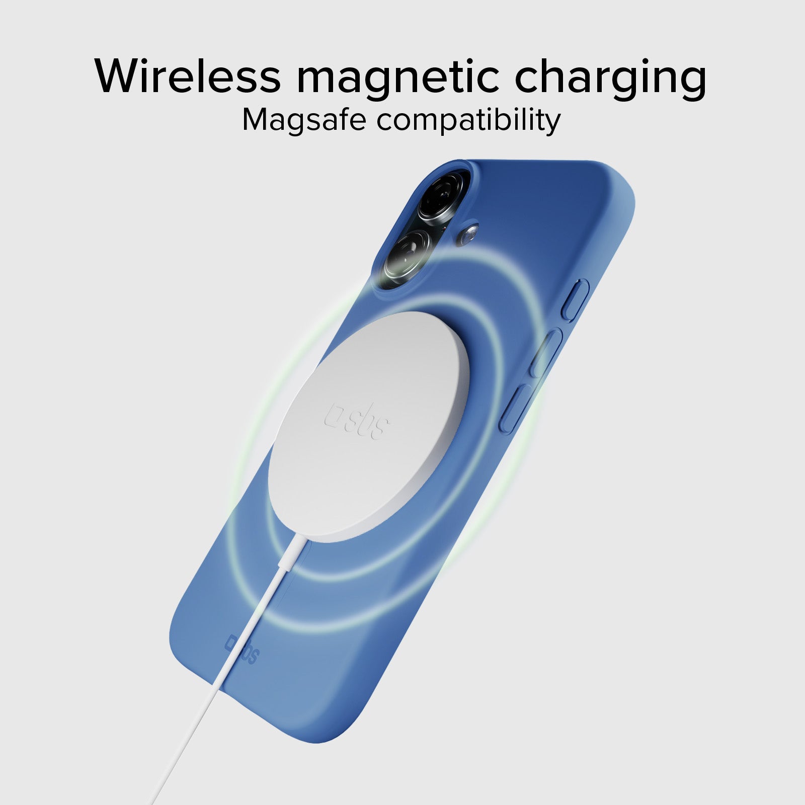 Instinct Mag - cover per iPhone 16 Plus morbida e compatibile con MagSafe