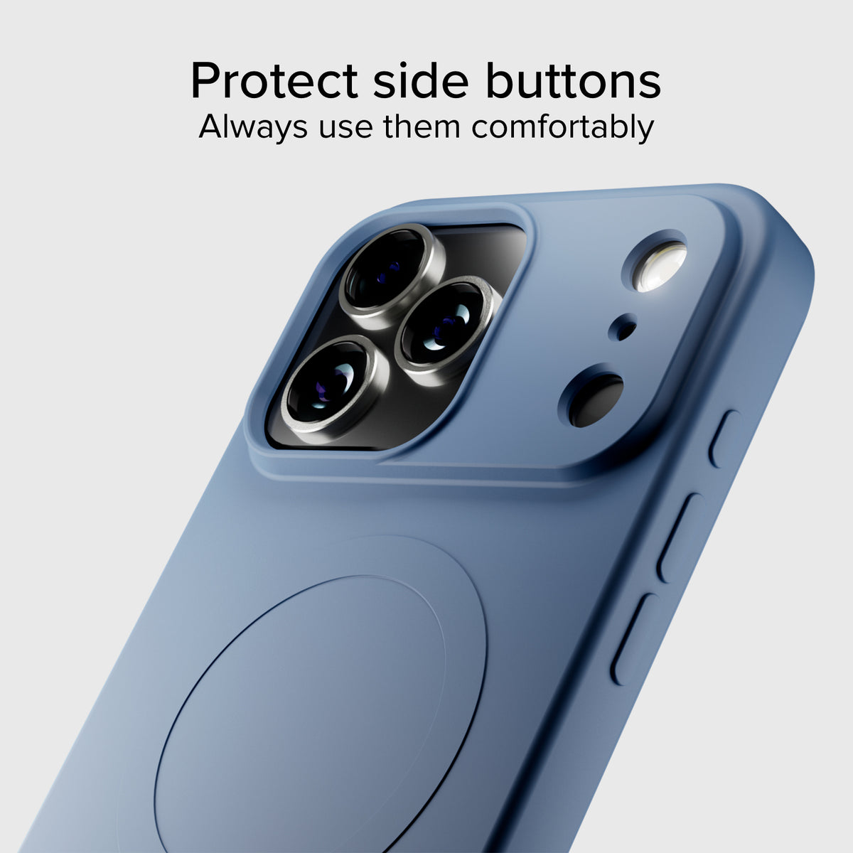 Instinct Mag - Coque compatible avec chargeur mag wireless pour iPhone 18 Pro/17 Pro