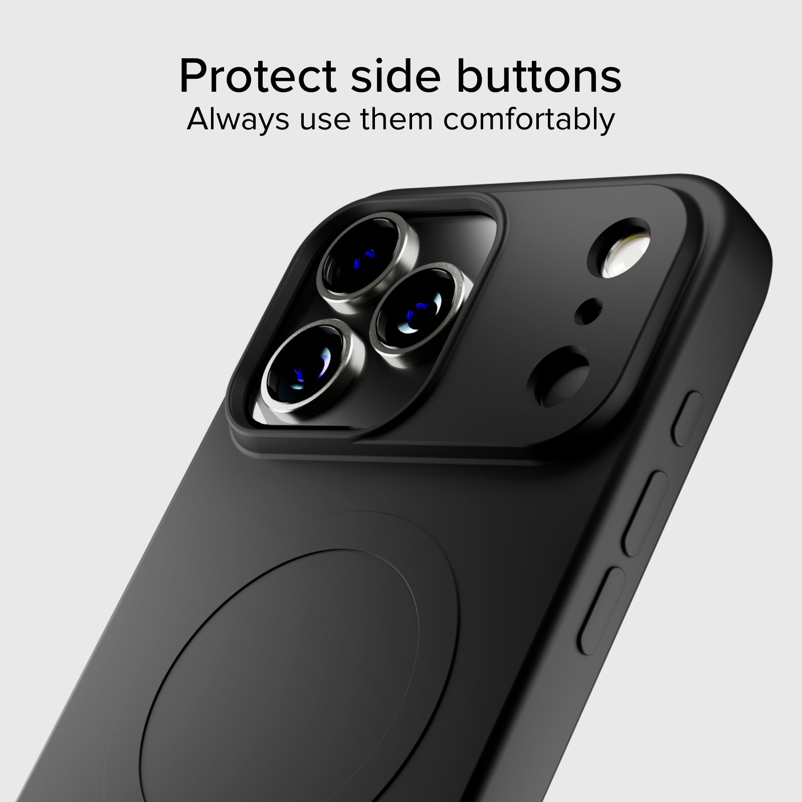 Instinct Mag - Coque compatible avec chargeur mag wireless pour iPhone 18 Pro/17 Pro