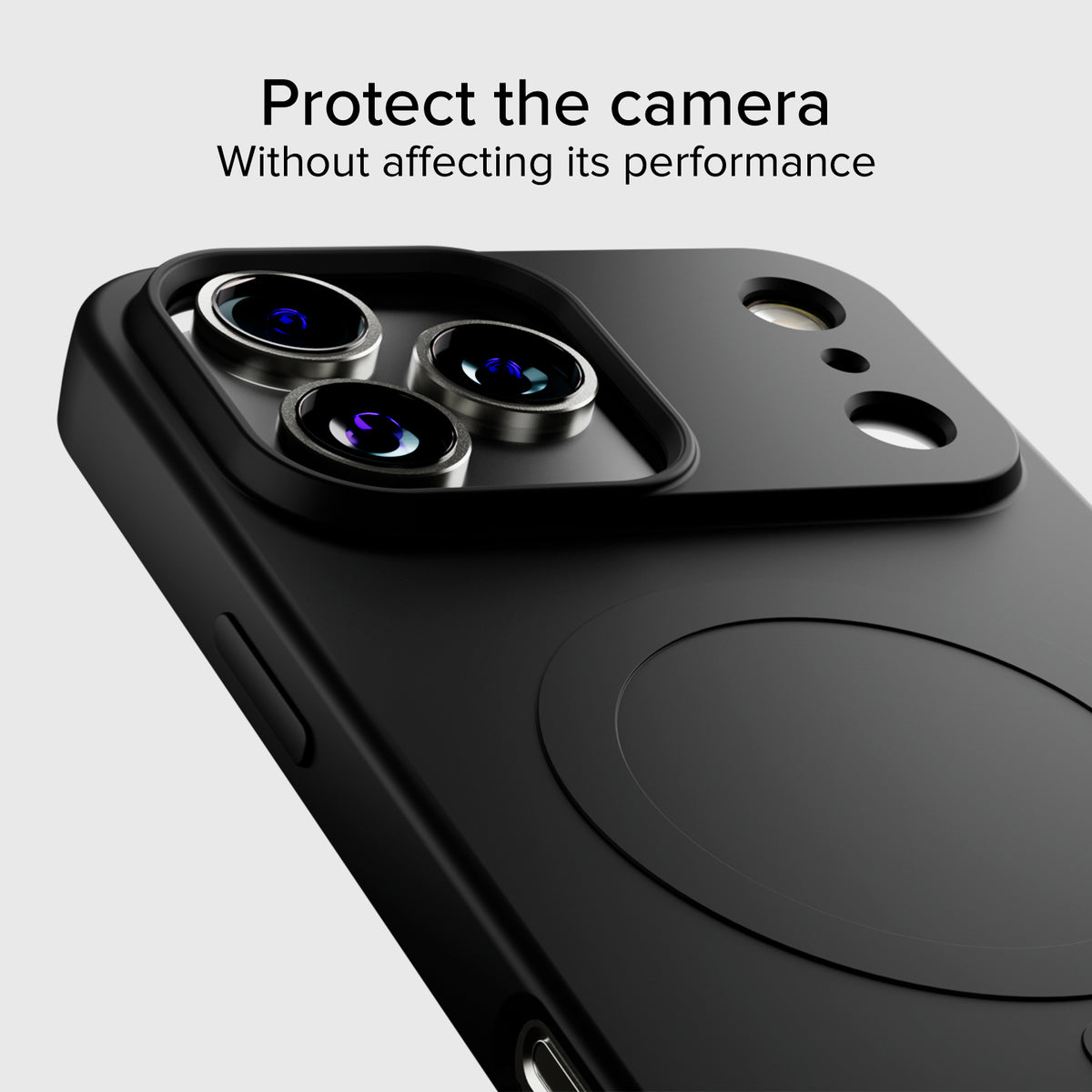 Instinct Mag - Coque compatible avec chargeur mag wireless pour iPhone 18 Pro/17 Pro