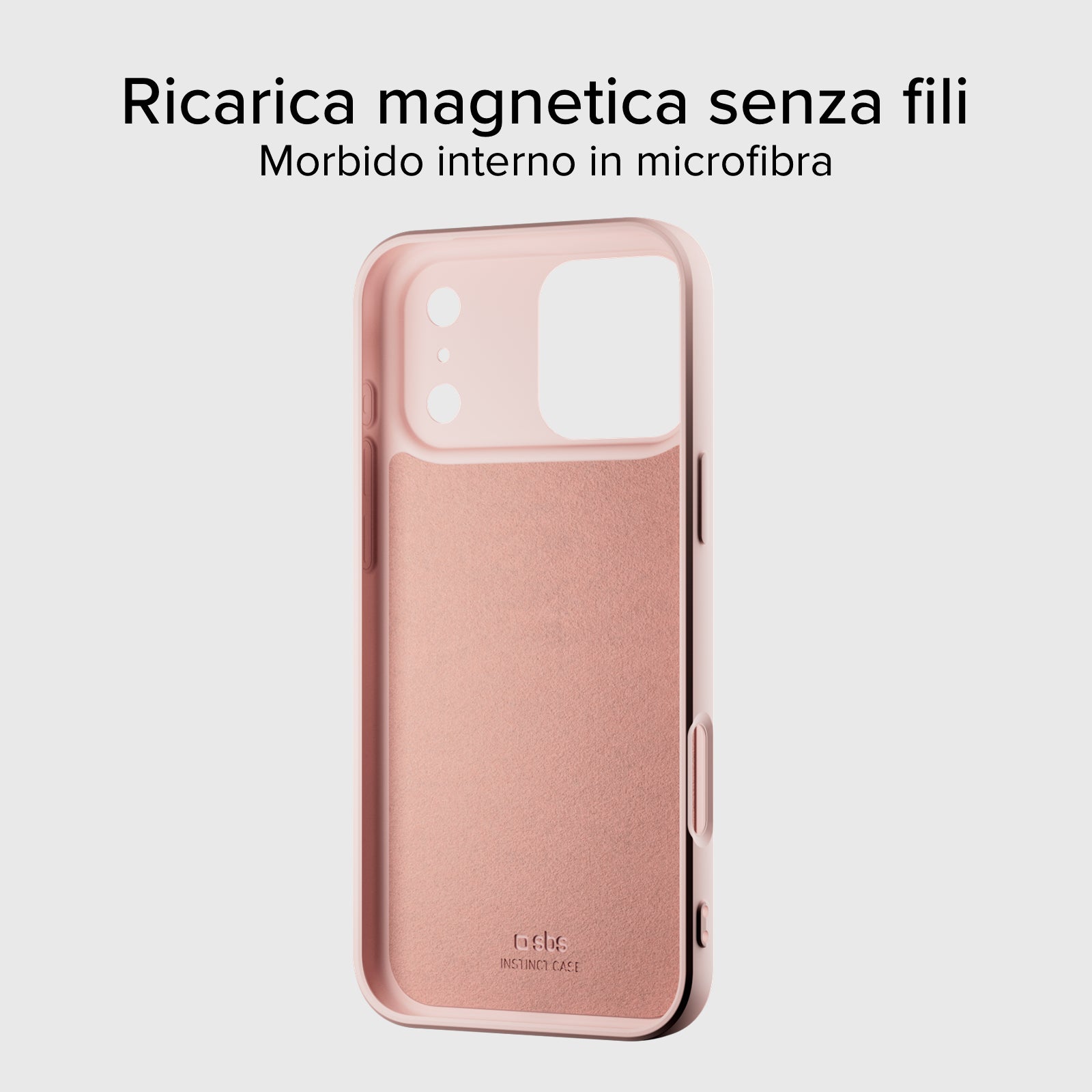 Instinct Mag - Coque compatible avec chargeur mag wireless pour iPhone 18 Pro/17 Pro