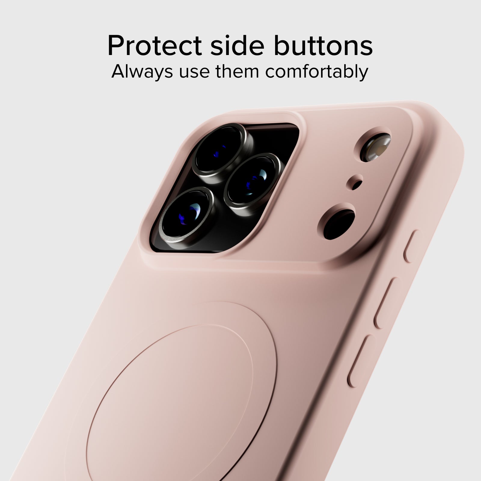 Instinct Mag - Coque compatible avec chargeur mag wireless pour iPhone 18 Pro/17 Pro