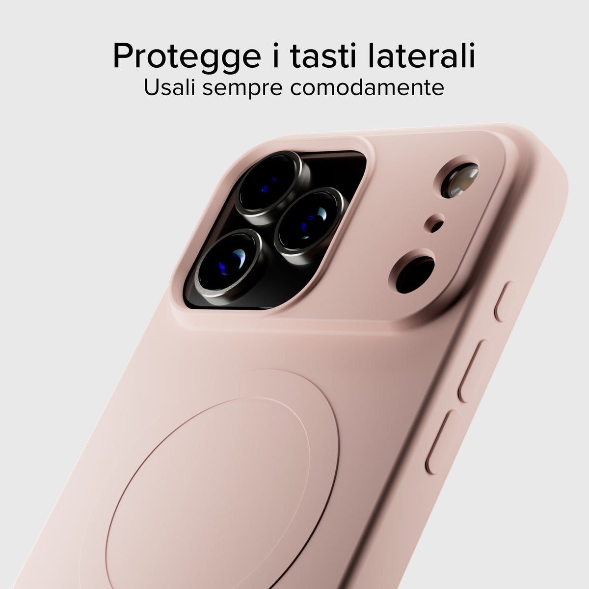 Instinct Mag - Coque compatible avec chargeur mag wireless pour iPhone 18 Pro/17 Pro