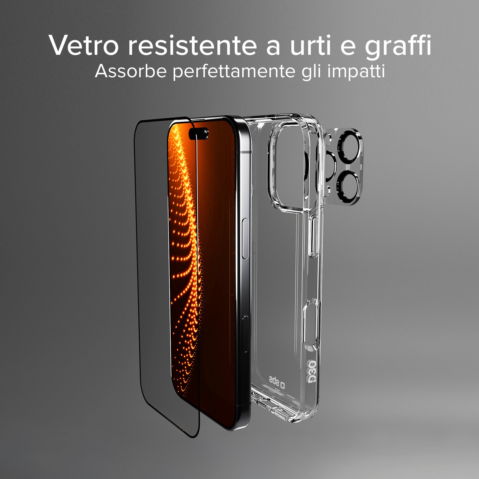 Vollschutz-Kit D30 für iPhone 16 Pro