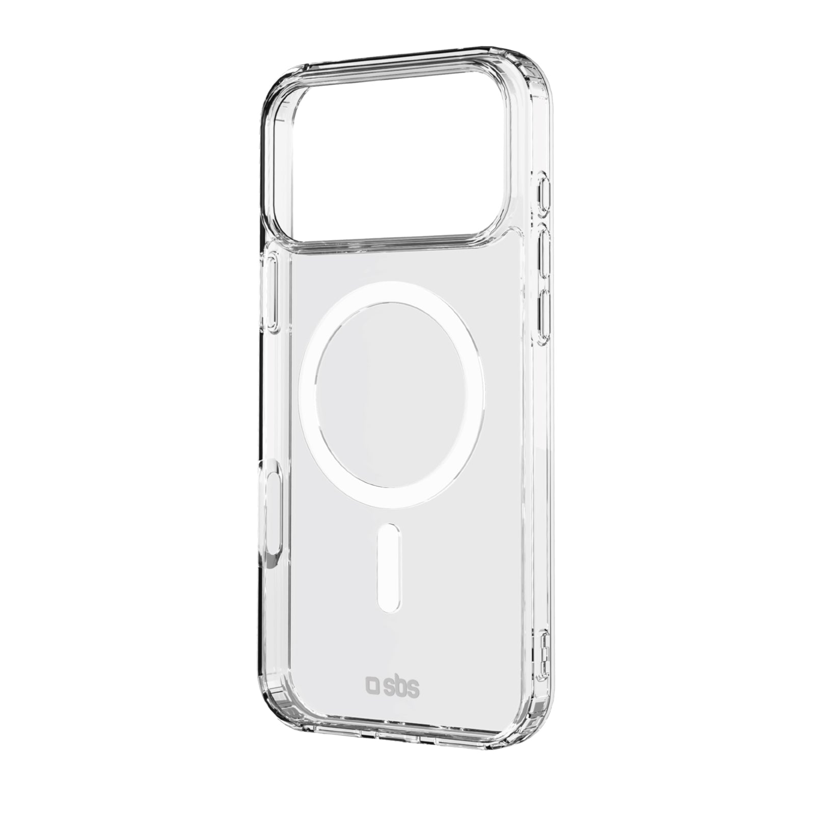 Funda rígida transp. carga MagSafe iPhone 17 Pro Max