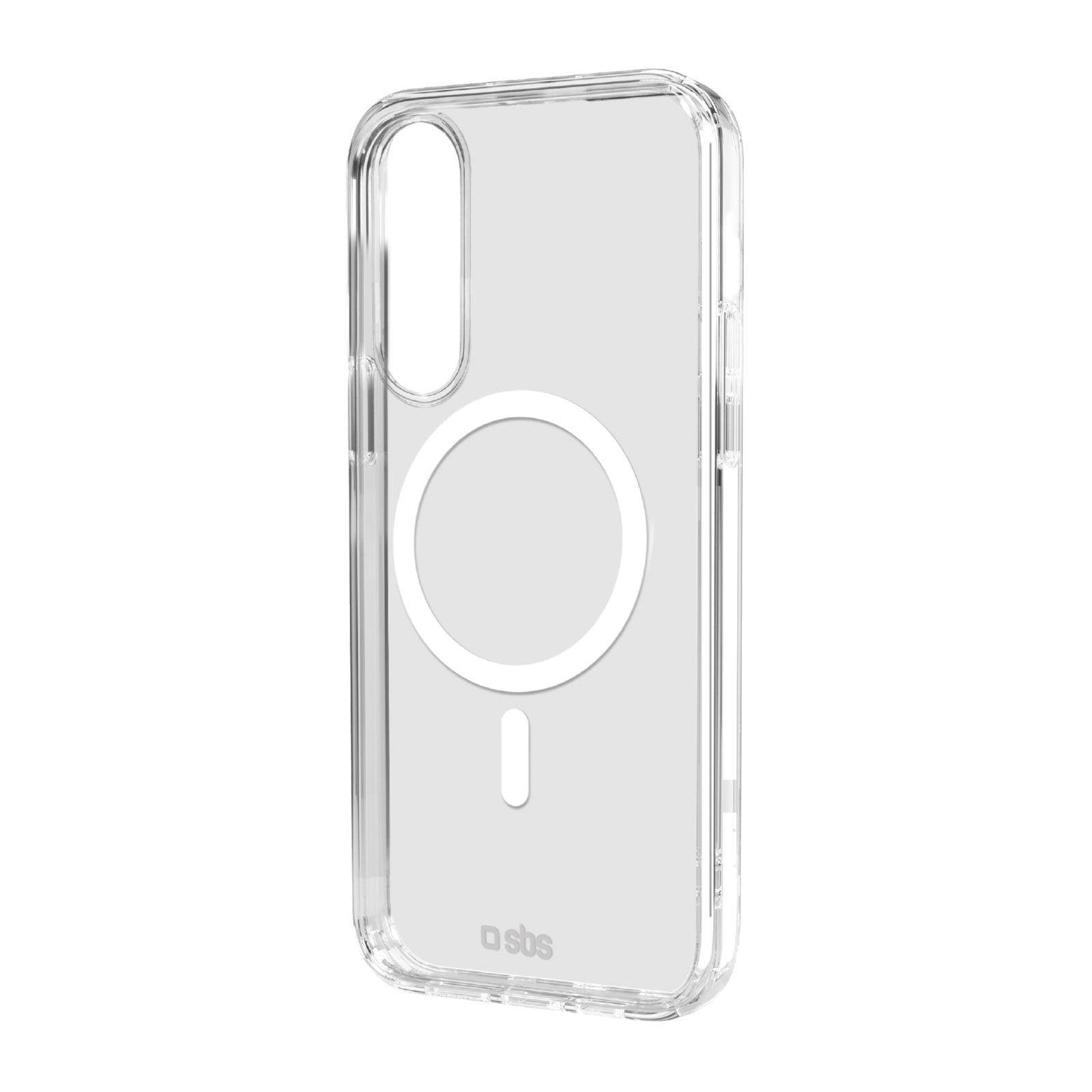 Cover rigida compatibile con ricarica wireless magnetica per Samsung S25 Edge