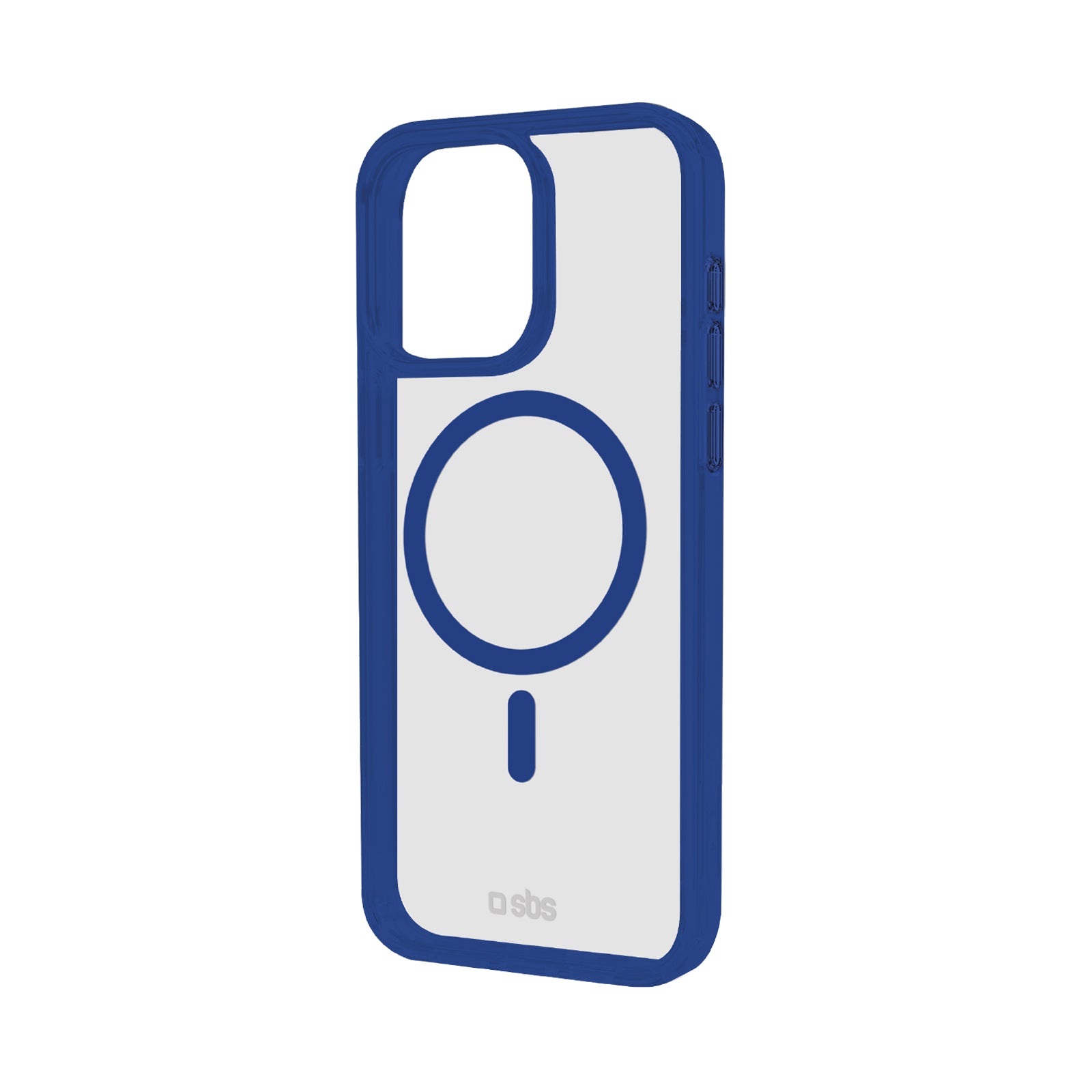 Coque pour iPhone 15 Plus avec bords colorés, compatible avec la recharge MagSafe 