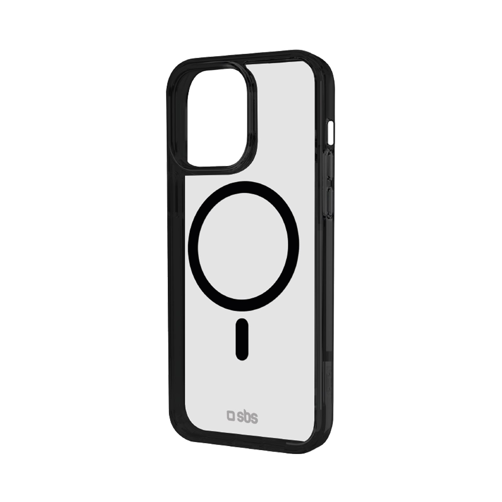Coque pour iPhone 15 Plus avec bords colorés, compatible avec la recharge MagSafe 