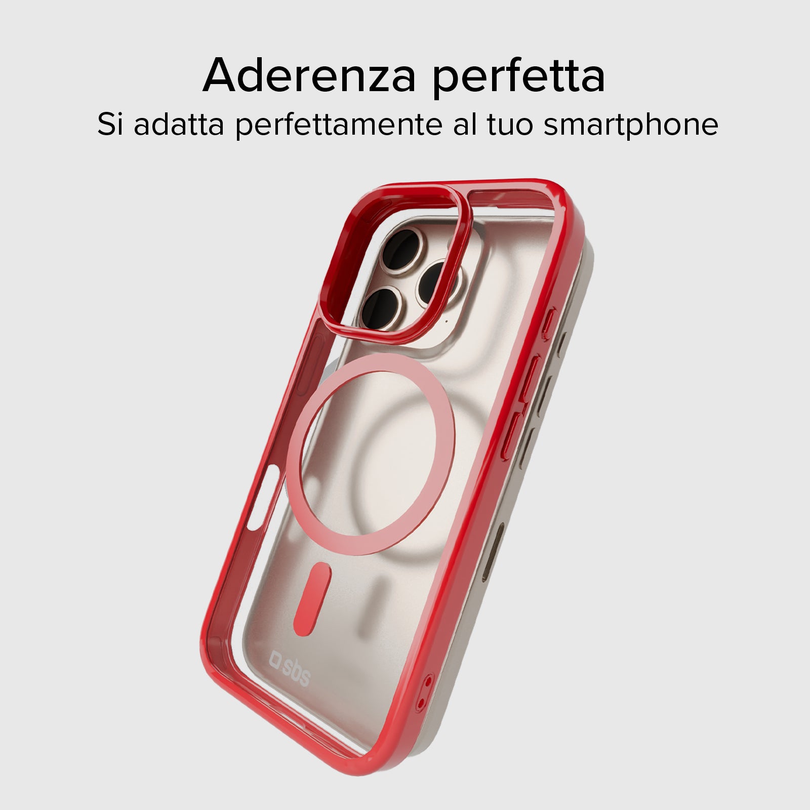 Cover per iPhone 16 Pro con bordi colorati compatibile con ricarica MagSafe