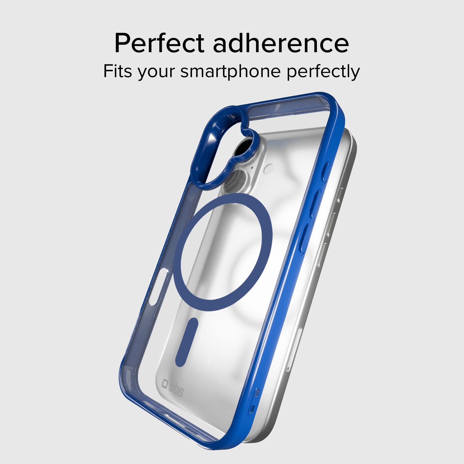 Cover for iPhone 16 Plus with coloured edges compatible with MagSafe charging