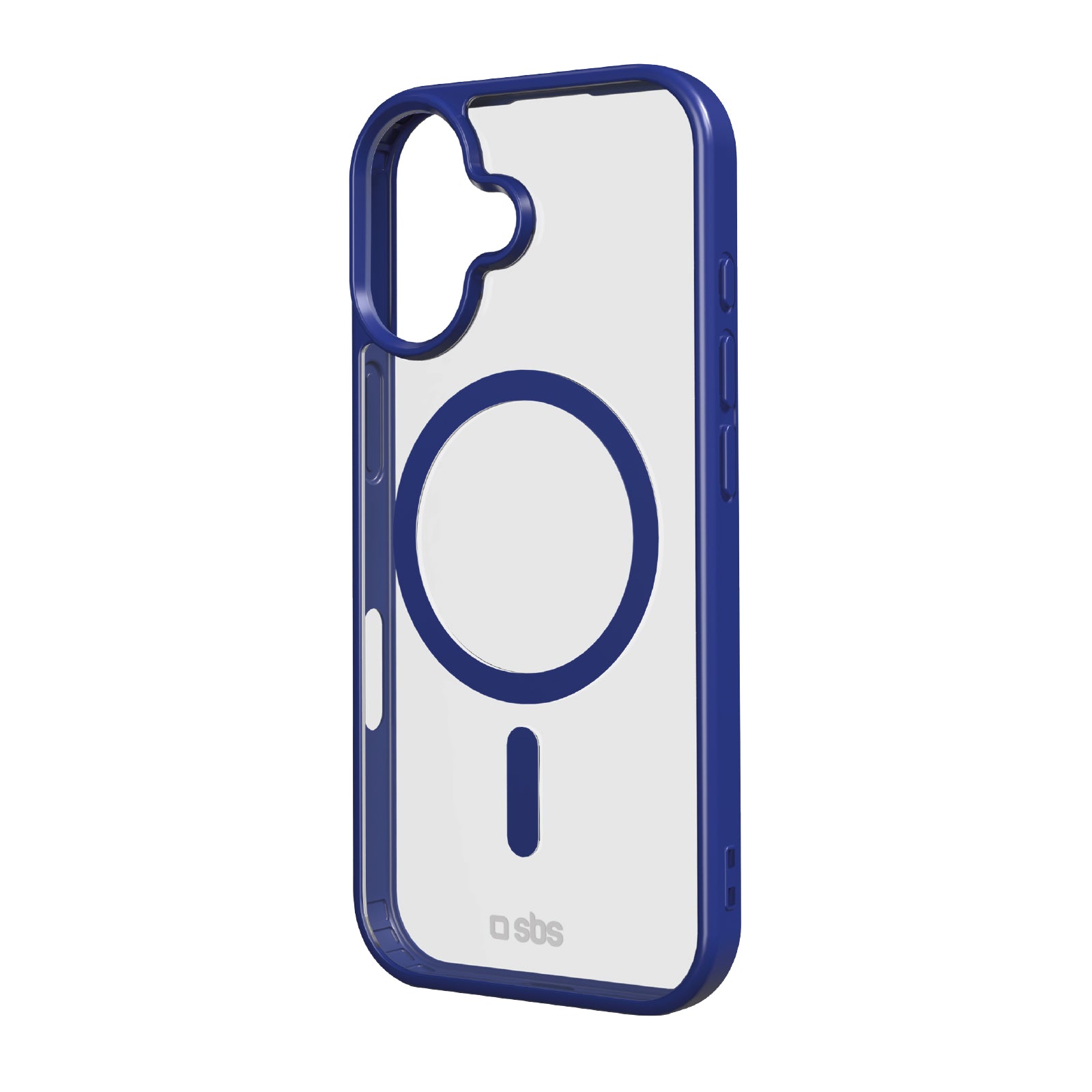 Cover per iPhone 17 con bordi colorati compatibile con ricarica MagSafe