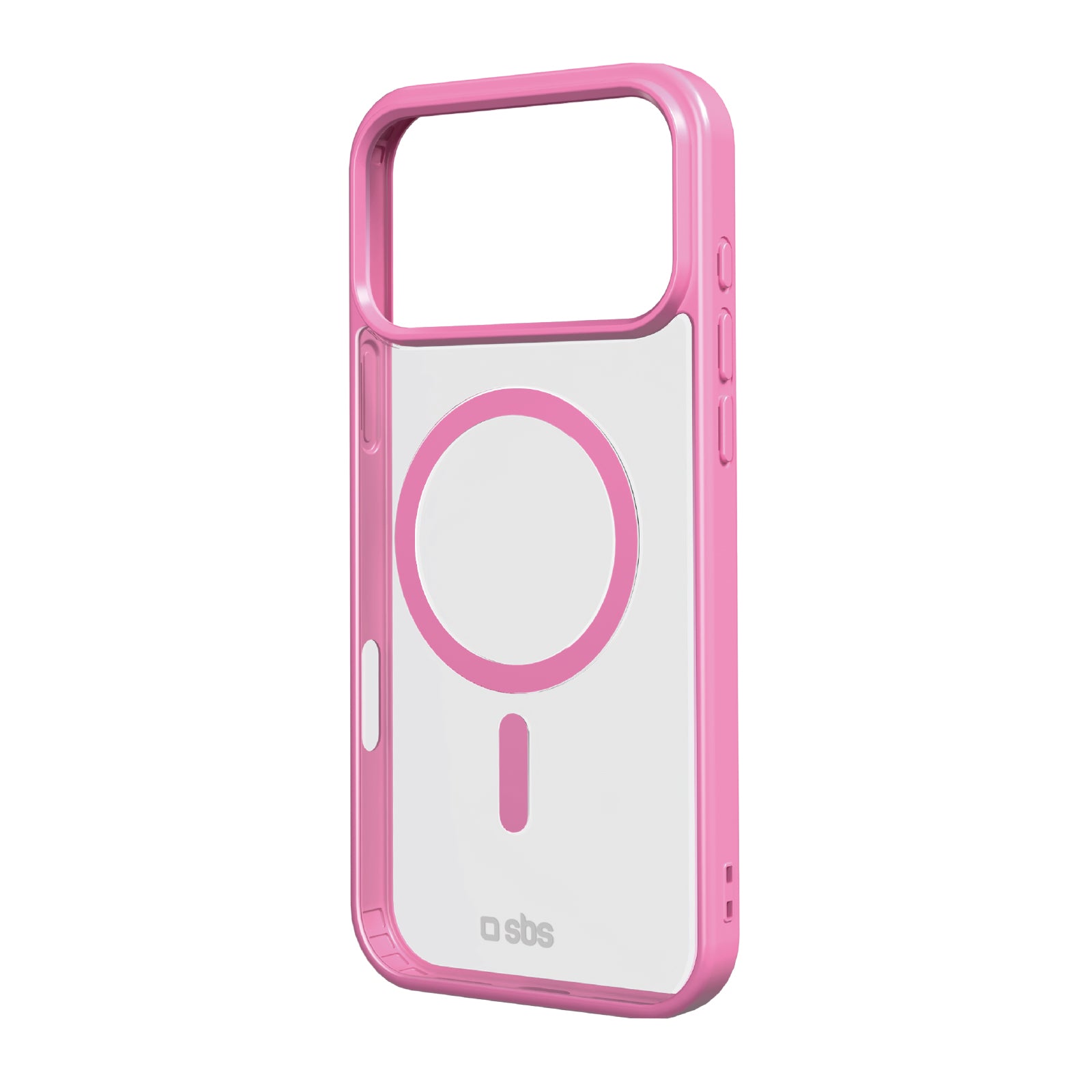 Funda para iPhone 17 Pro Max con bordes de color, compatible con carga MagSafe