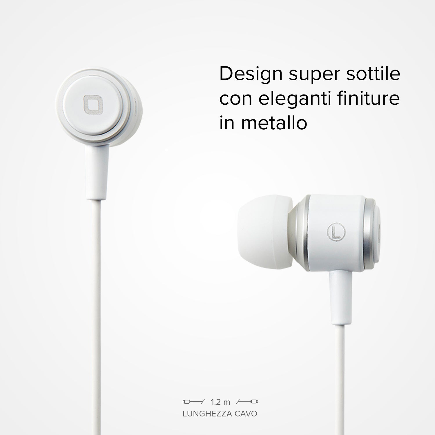 Auricolari filo stereo in-ear Studio Mix 100, jack 3,5 mm con microfono