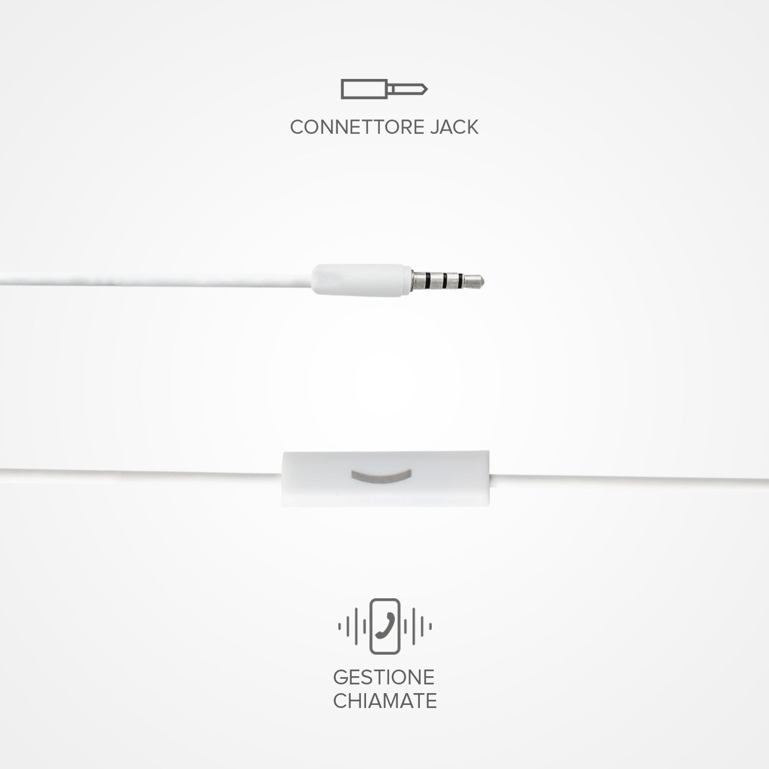 Auricolari filo stereo in-ear Studio Mix 100, jack 3,5 mm con microfono