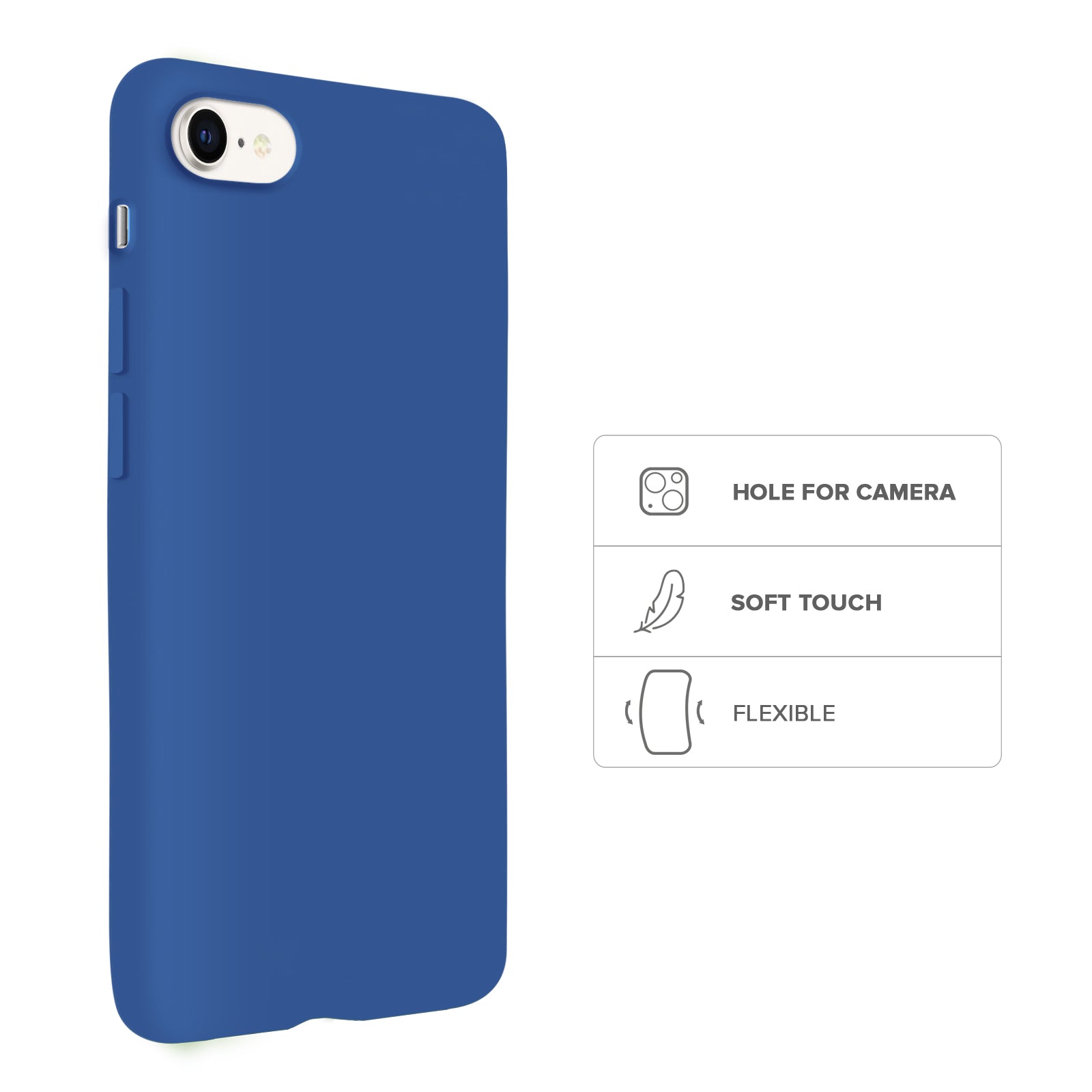 Custodia Rainbow per iPhone SE 2022/SE 2020/8/7